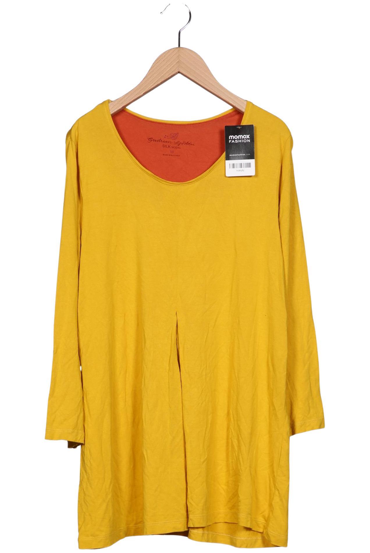 

Gudrun Sjödén Damen Langarmshirt, gelb, Gr. 38