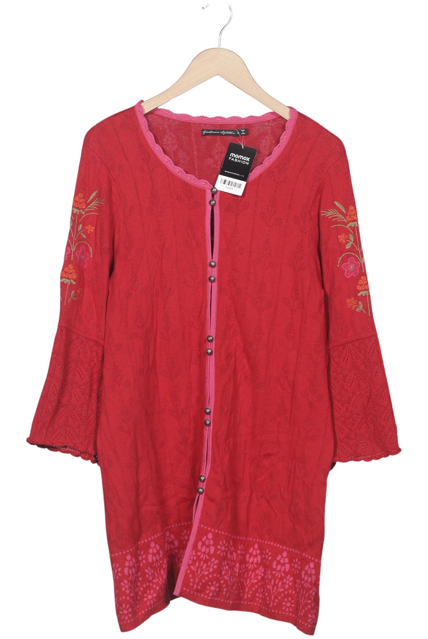 

Gudrun Sjödén Damen Strickjacke, rot, Gr. 38