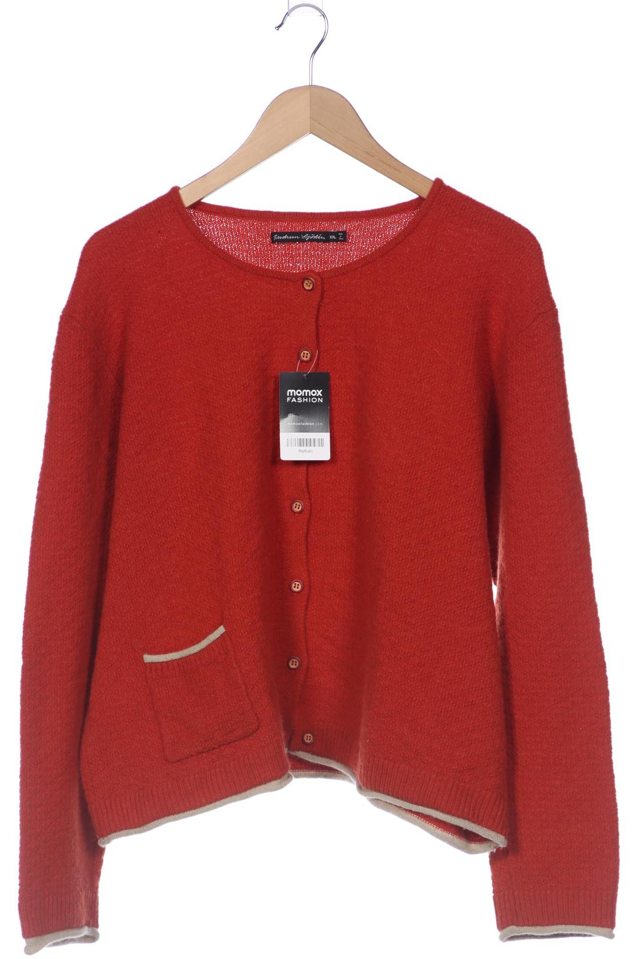 

Gudrun Sjödén Damen Strickjacke, rot, Gr. 46