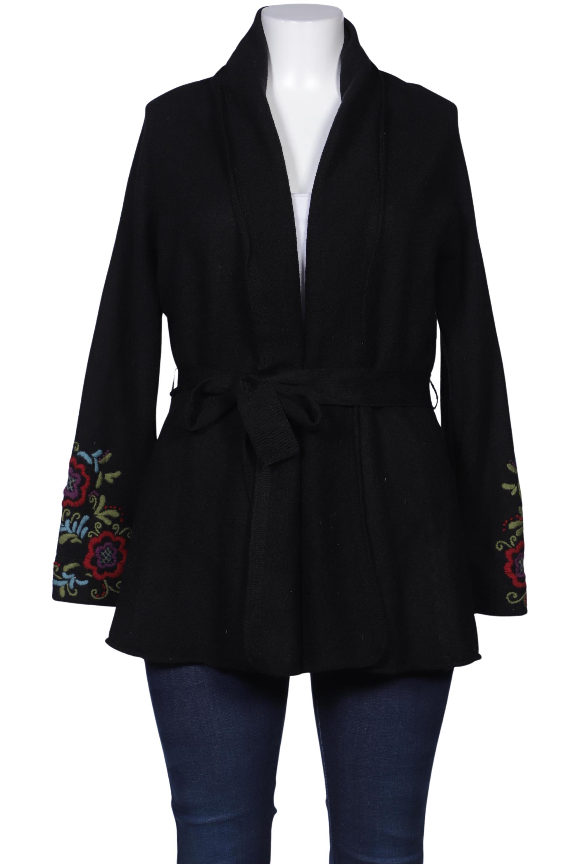 

Gudrun Sjödén Damen Strickjacke, schwarz, Gr. 44