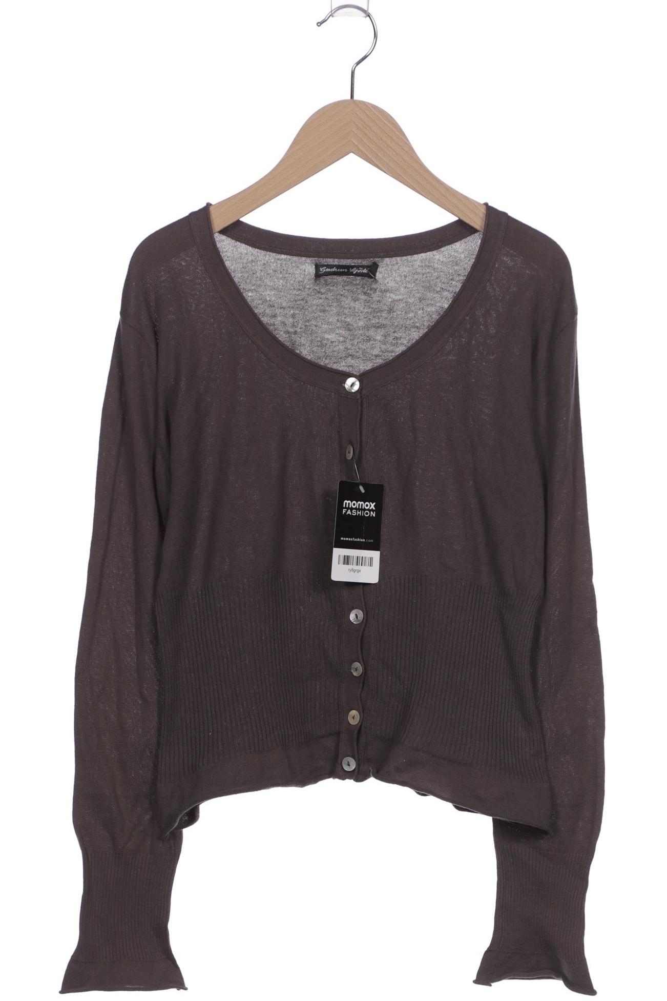 

Gudrun Sjödén Damen Strickjacke, grau, Gr. 38
