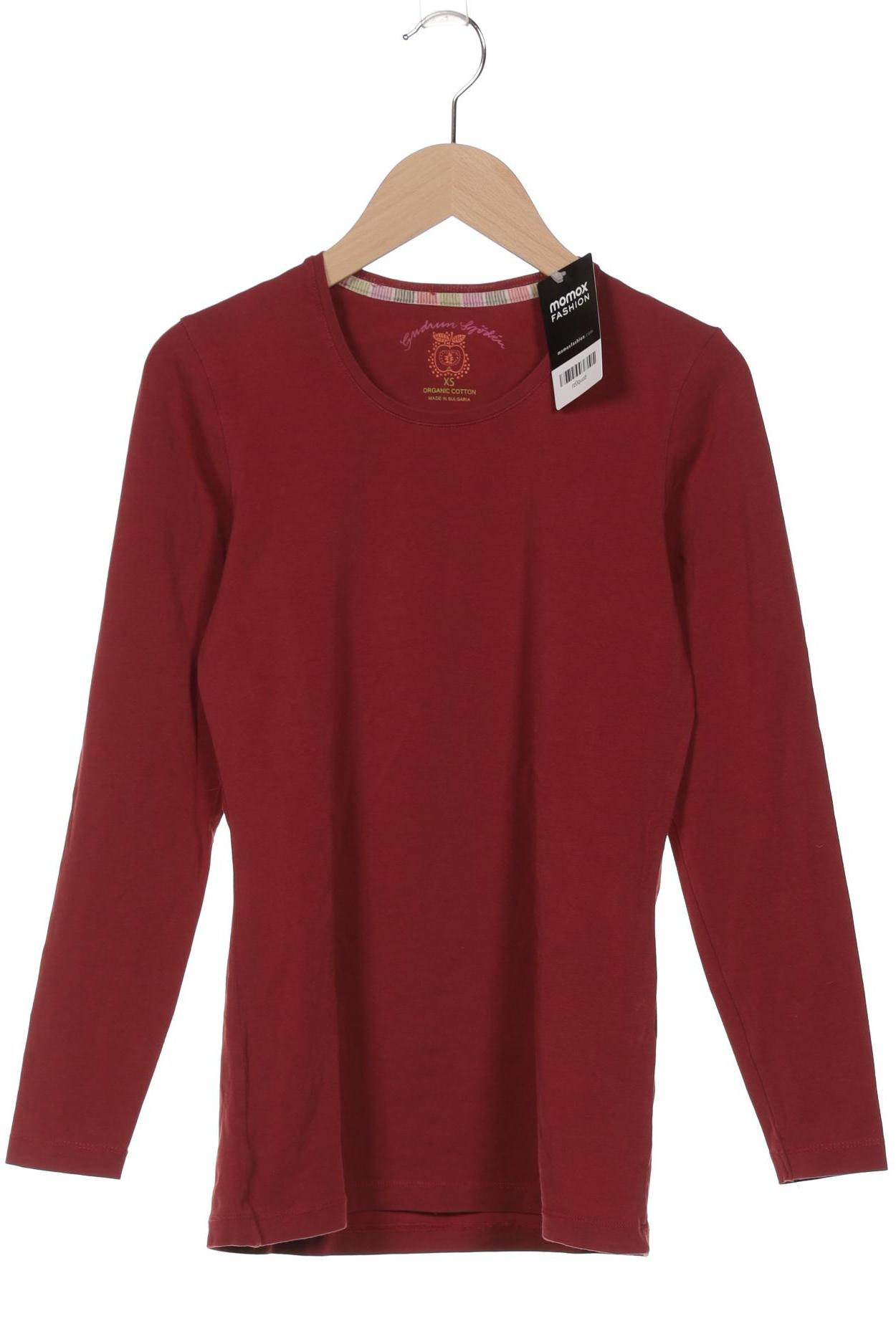

Gudrun Sjödén Damen Langarmshirt, bordeaux, Gr. 34