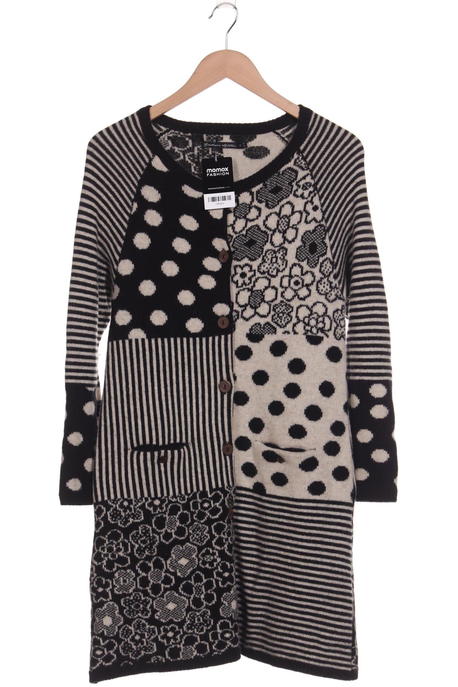 

Gudrun Sjödén Damen Strickjacke, schwarz, Gr. 36