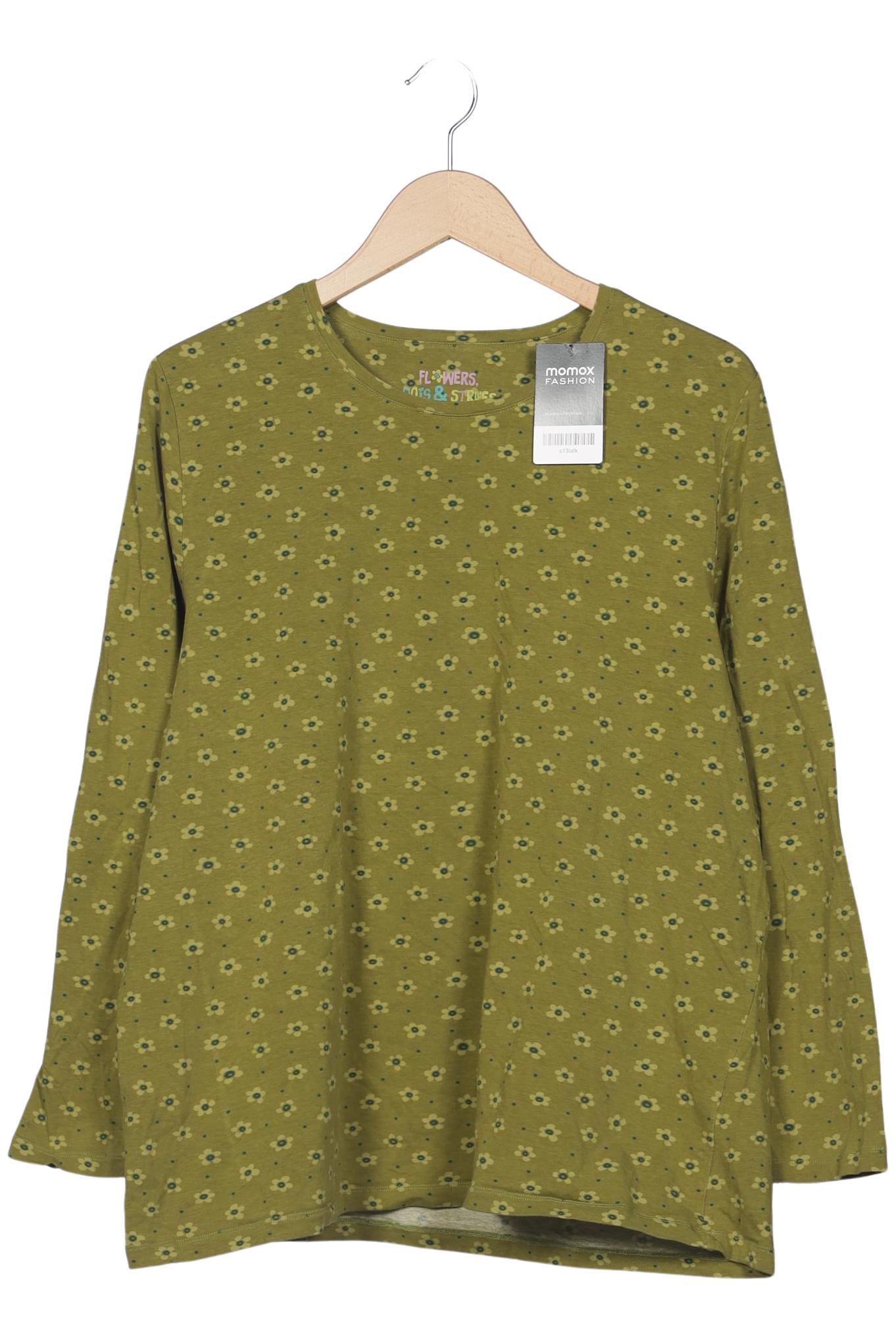 

Gudrun Sjödén Damen Langarmshirt, grün, Gr. 46