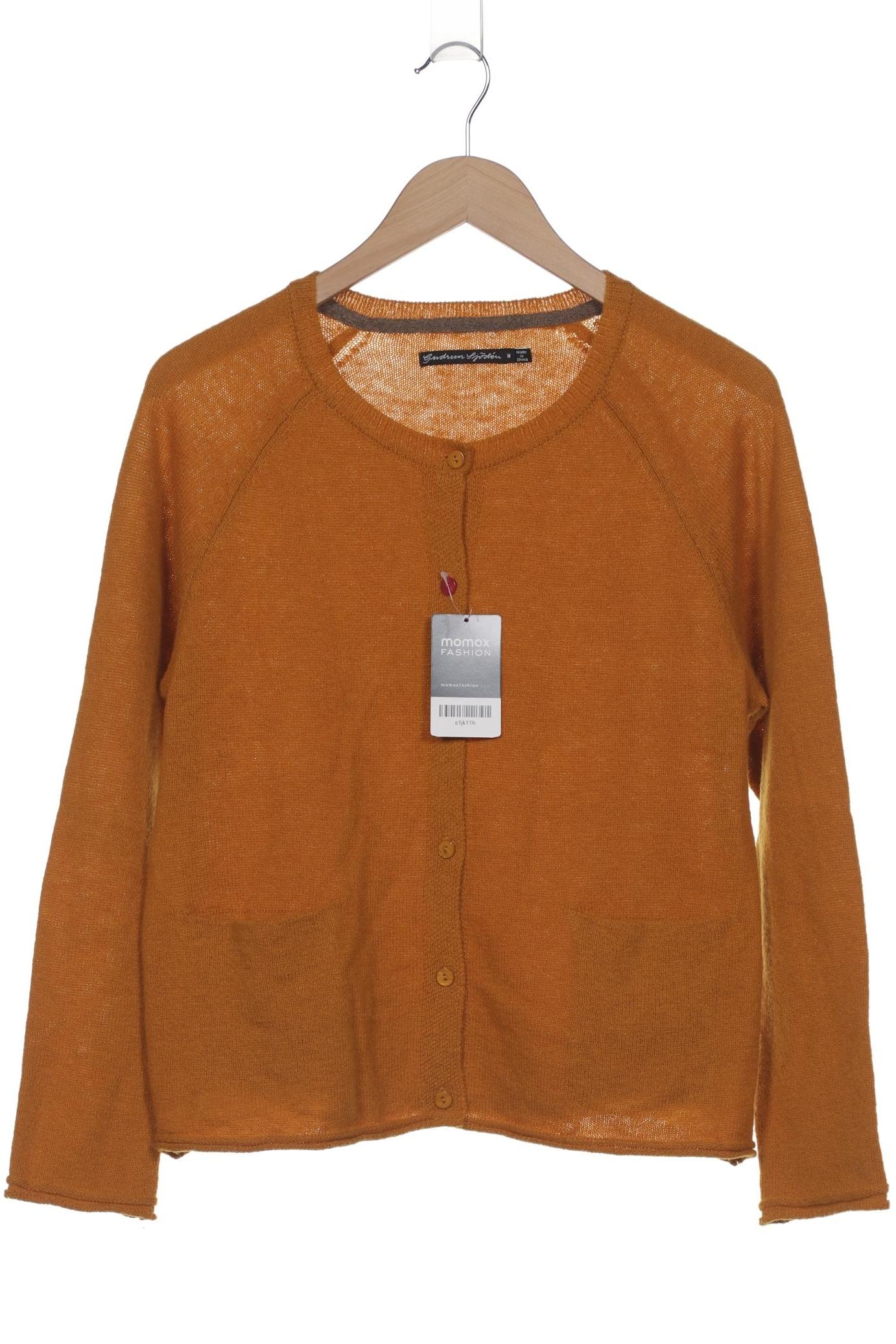 

Gudrun Sjödén Damen Strickjacke, orange, Gr. 38