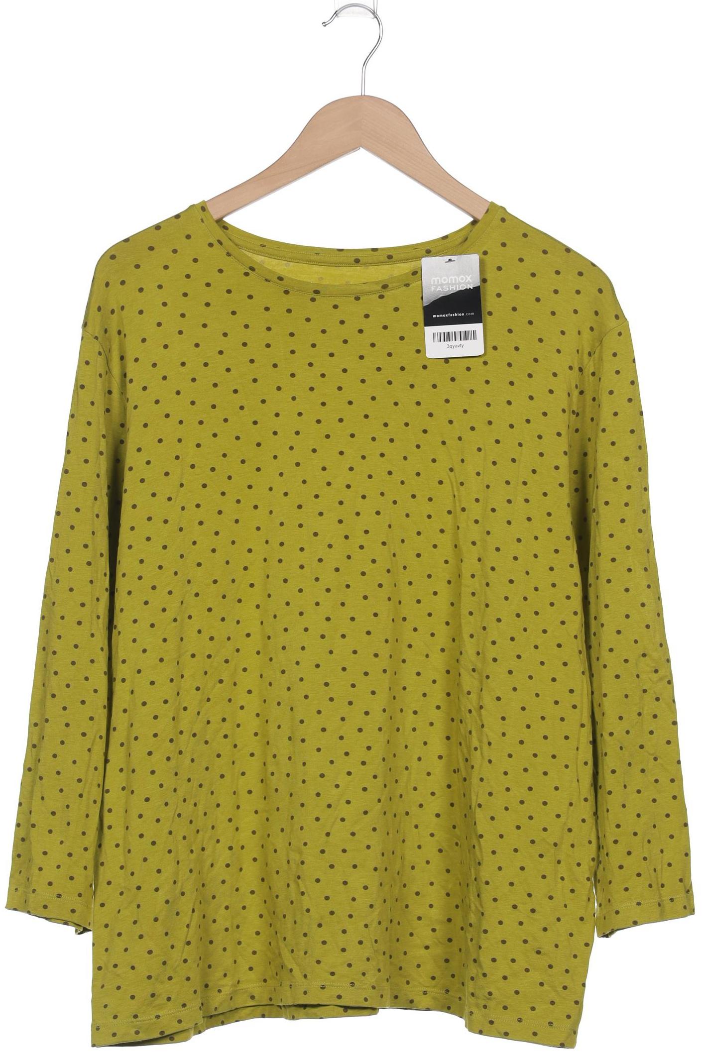 

Gudrun Sjödén Damen Langarmshirt, grün, Gr. 46