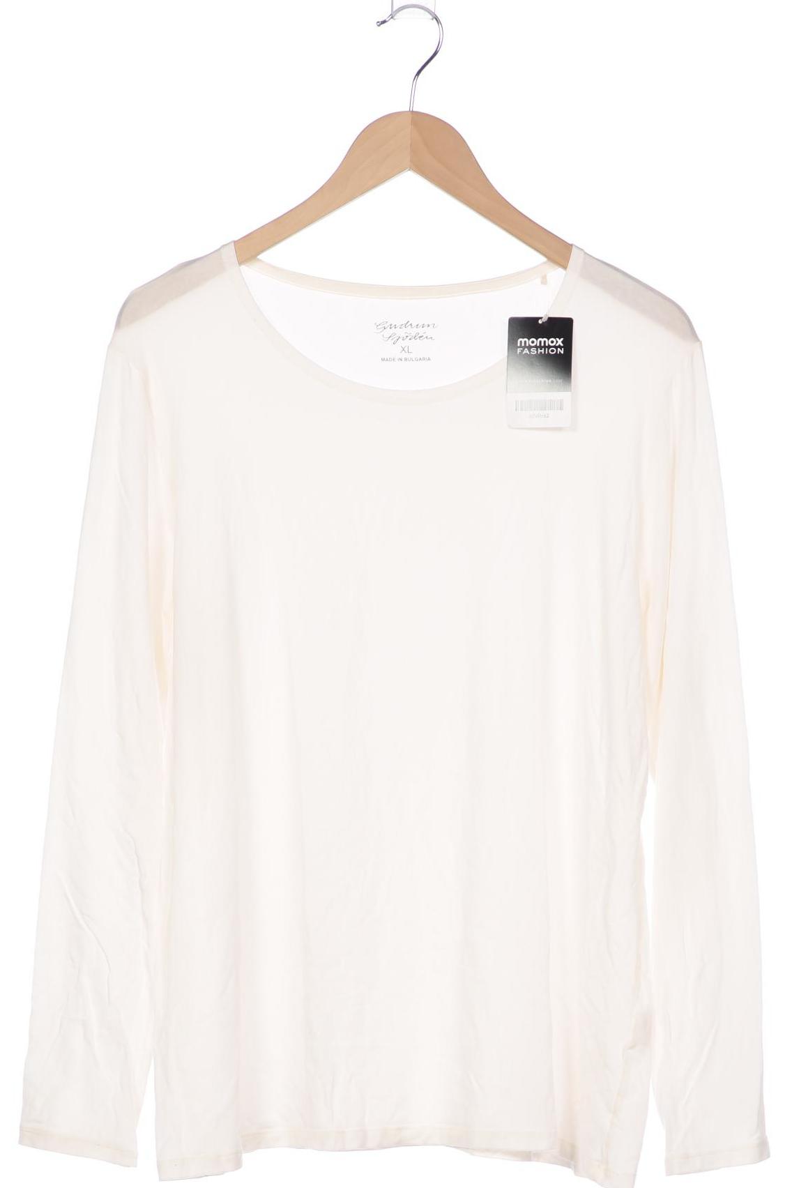 

Gudrun Sjödén Damen Langarmshirt, cremeweiß, Gr. 44