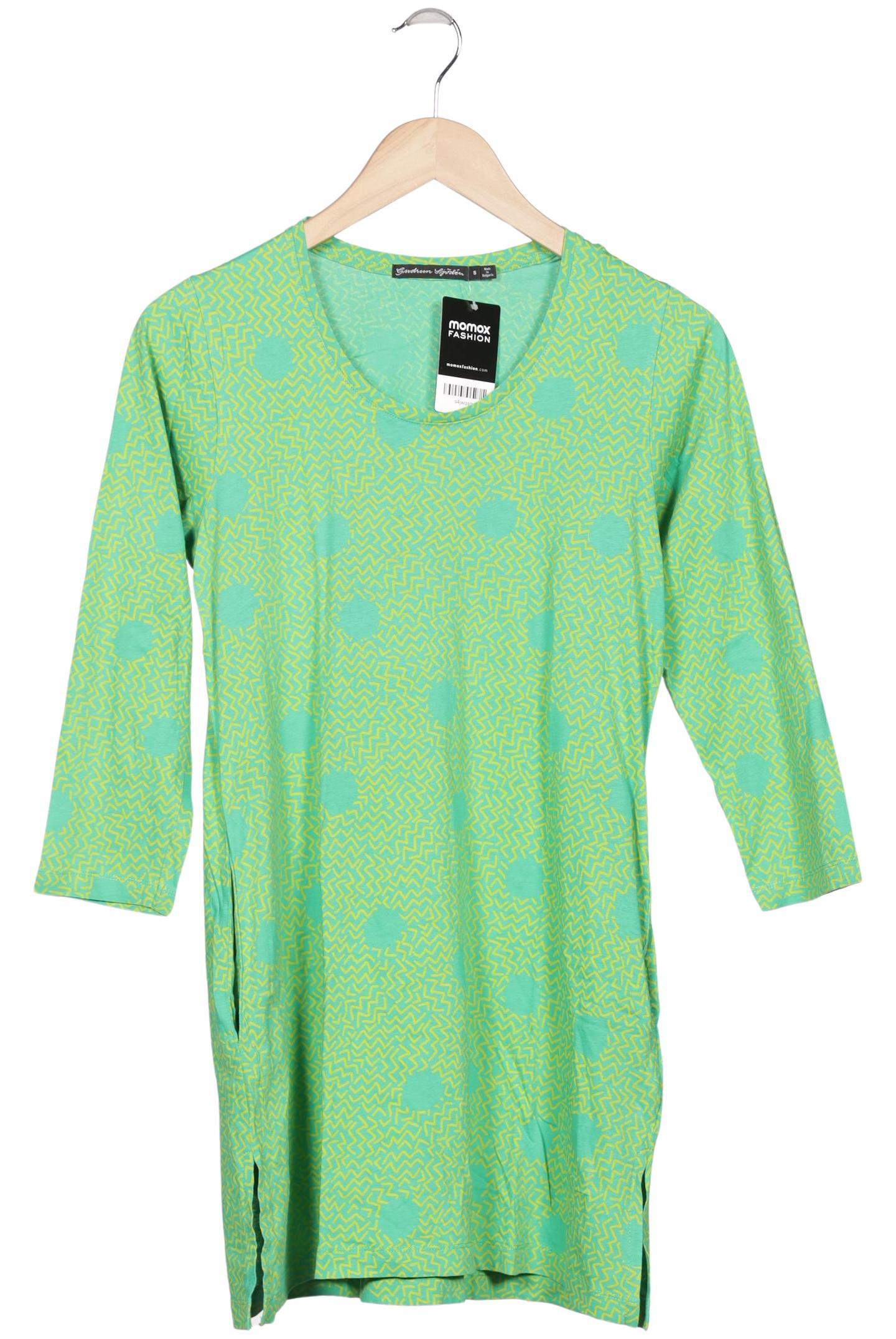 

Gudrun Sjödén Damen Langarmshirt, hellgrün, Gr. 36