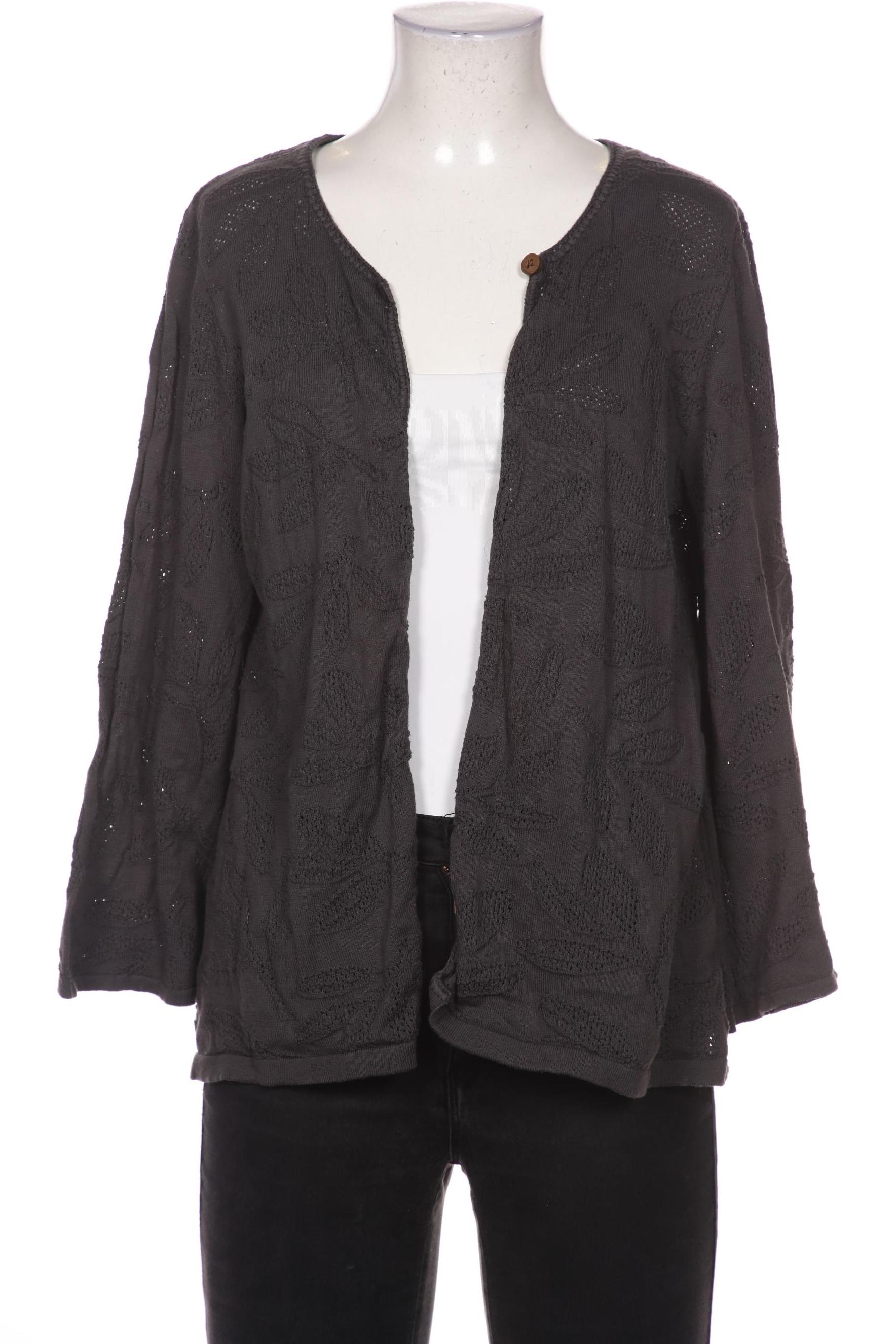 

Gudrun Sjödén Damen Strickjacke, grau, Gr. 38