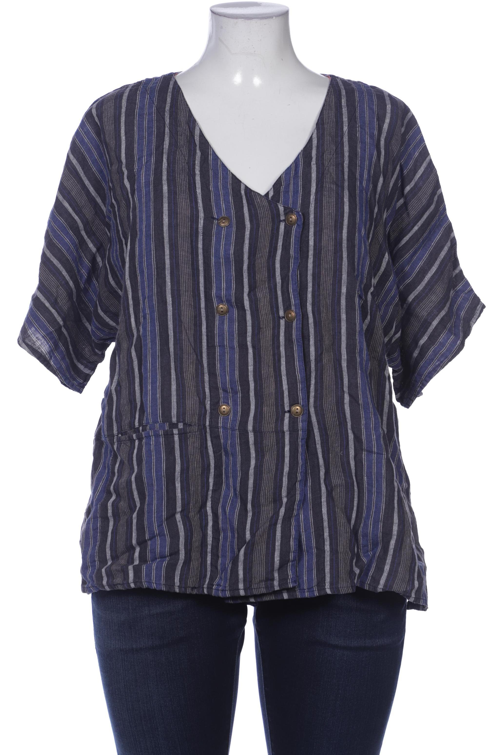 

Gudrun Sjödén Damen Bluse, marineblau, Gr. 44