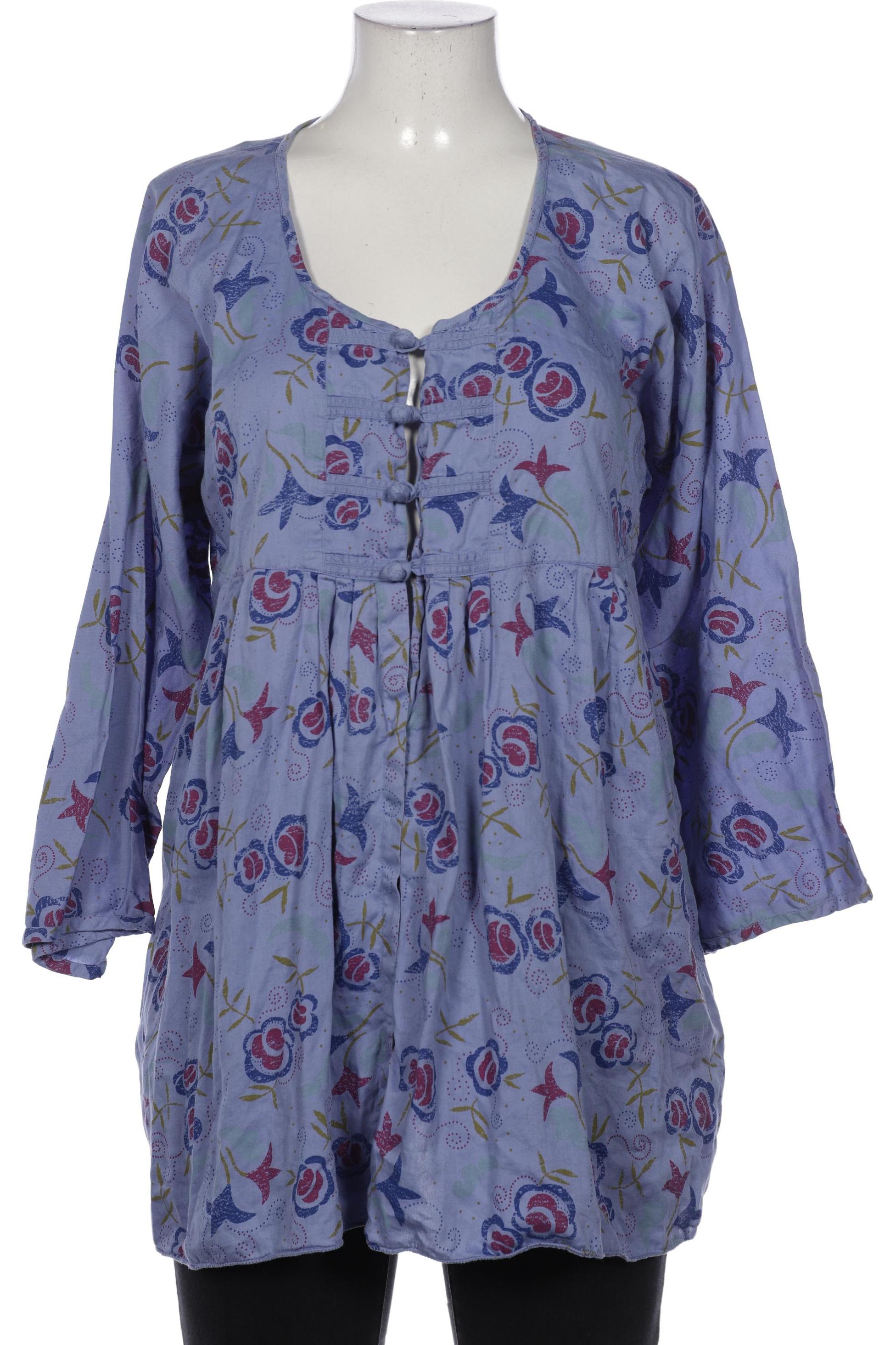 

Gudrun Sjödén Damen Bluse, blau, Gr. 42