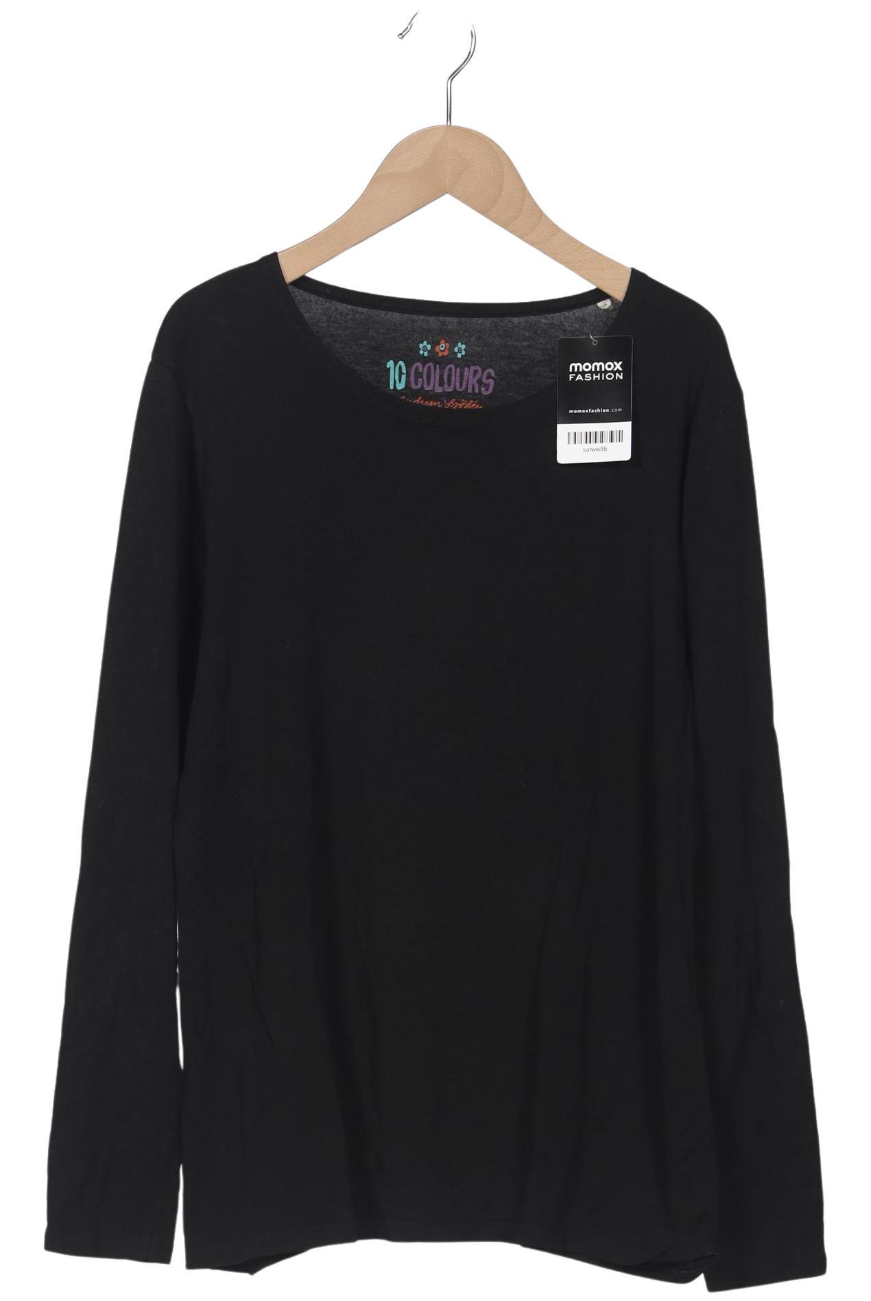 

Gudrun Sjödén Damen Langarmshirt, schwarz, Gr. 42