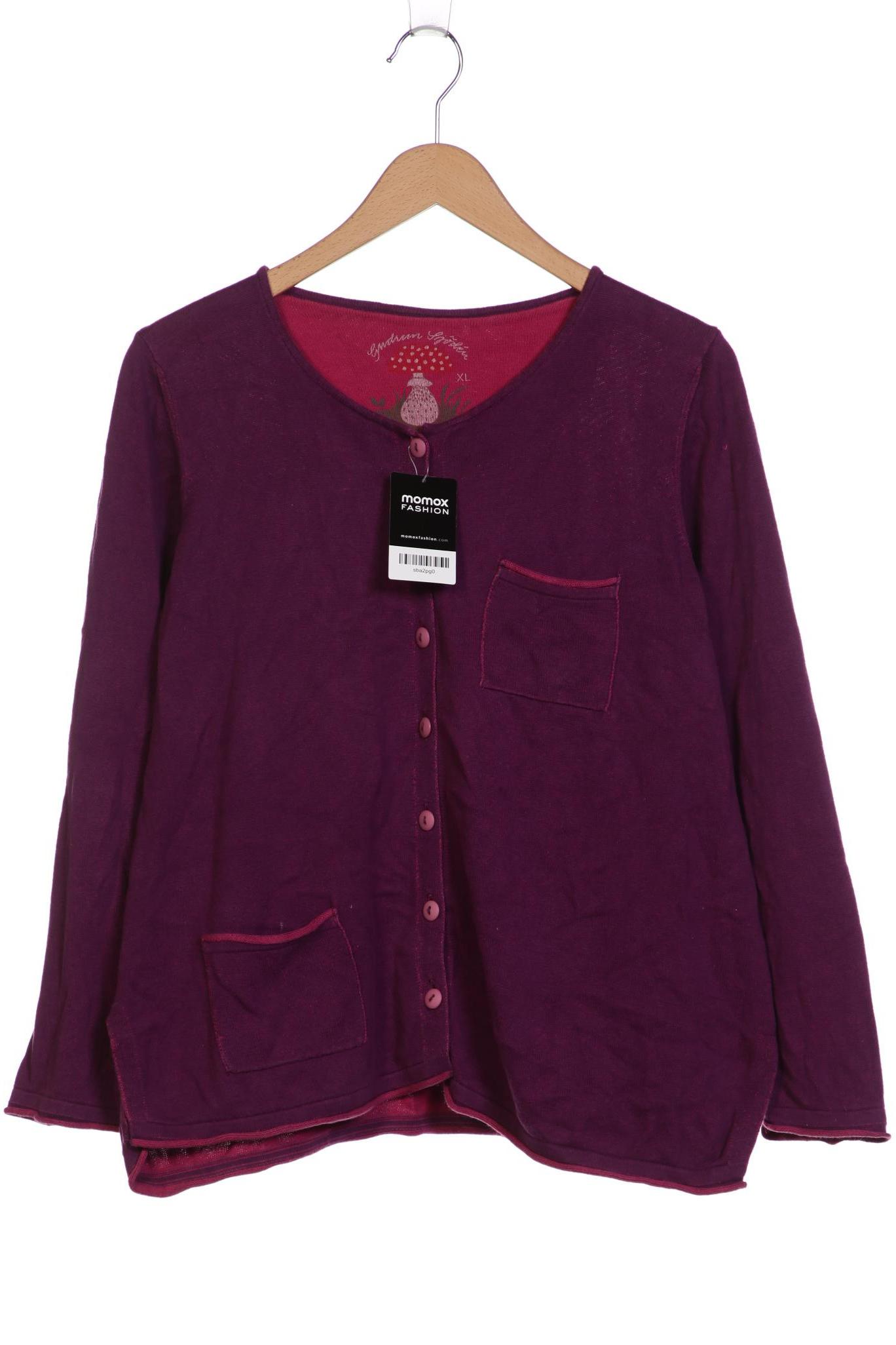 

Gudrun Sjödén Damen Strickjacke, flieder, Gr. 44
