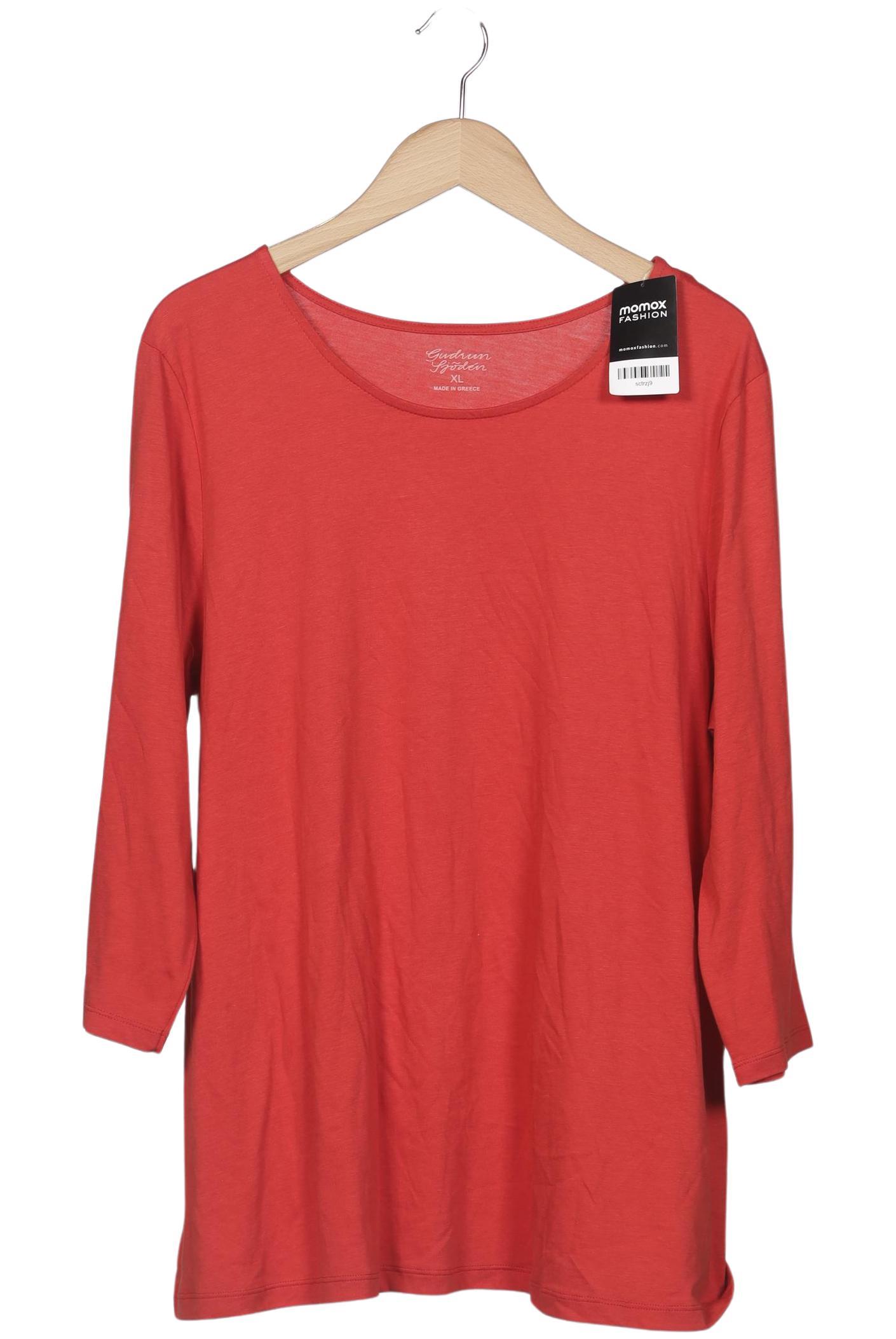 

Gudrun Sjödén Damen Langarmshirt, rot, Gr. 44