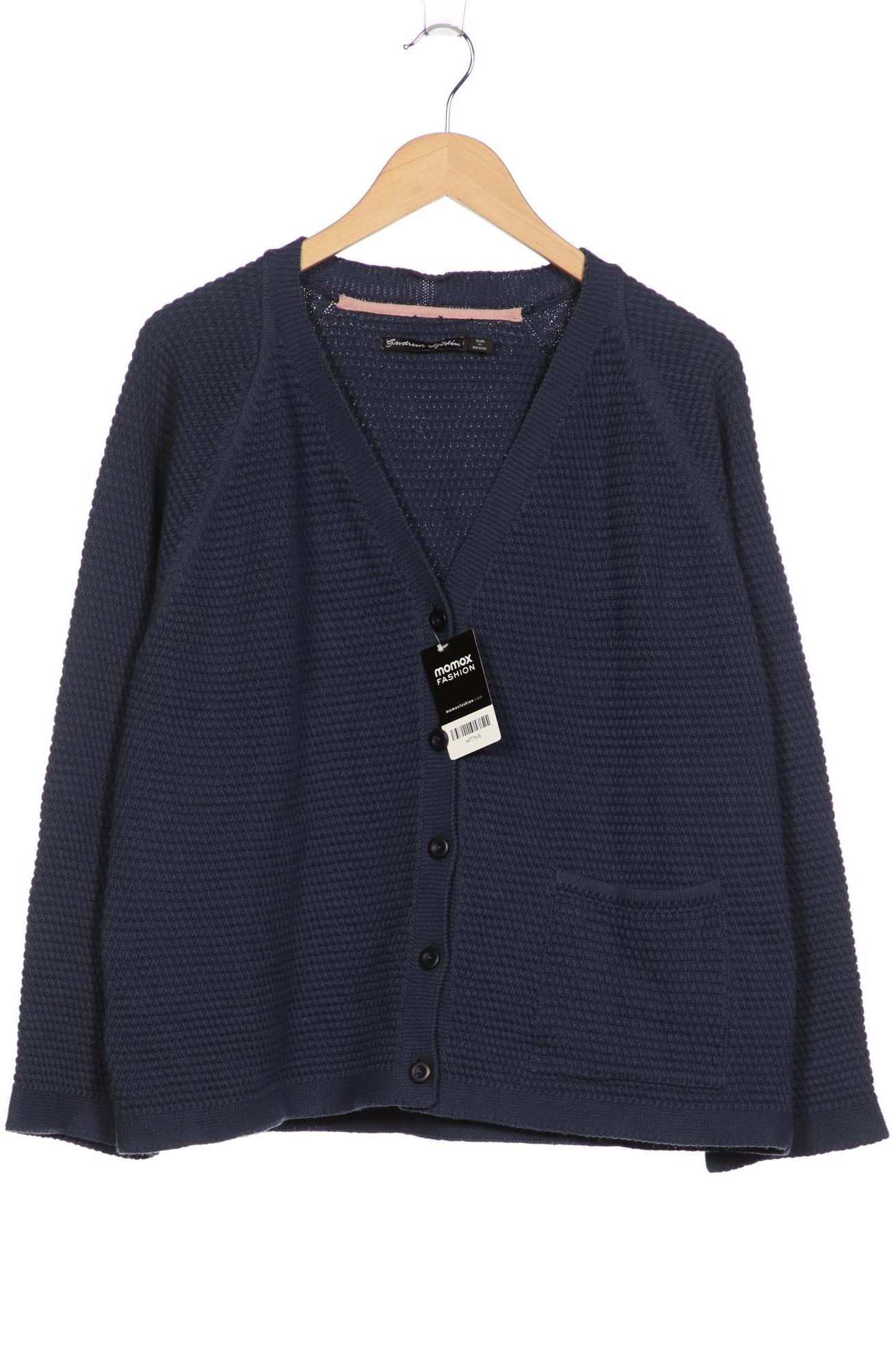 

Gudrun Sjödén Damen Strickjacke, marineblau, Gr. 42