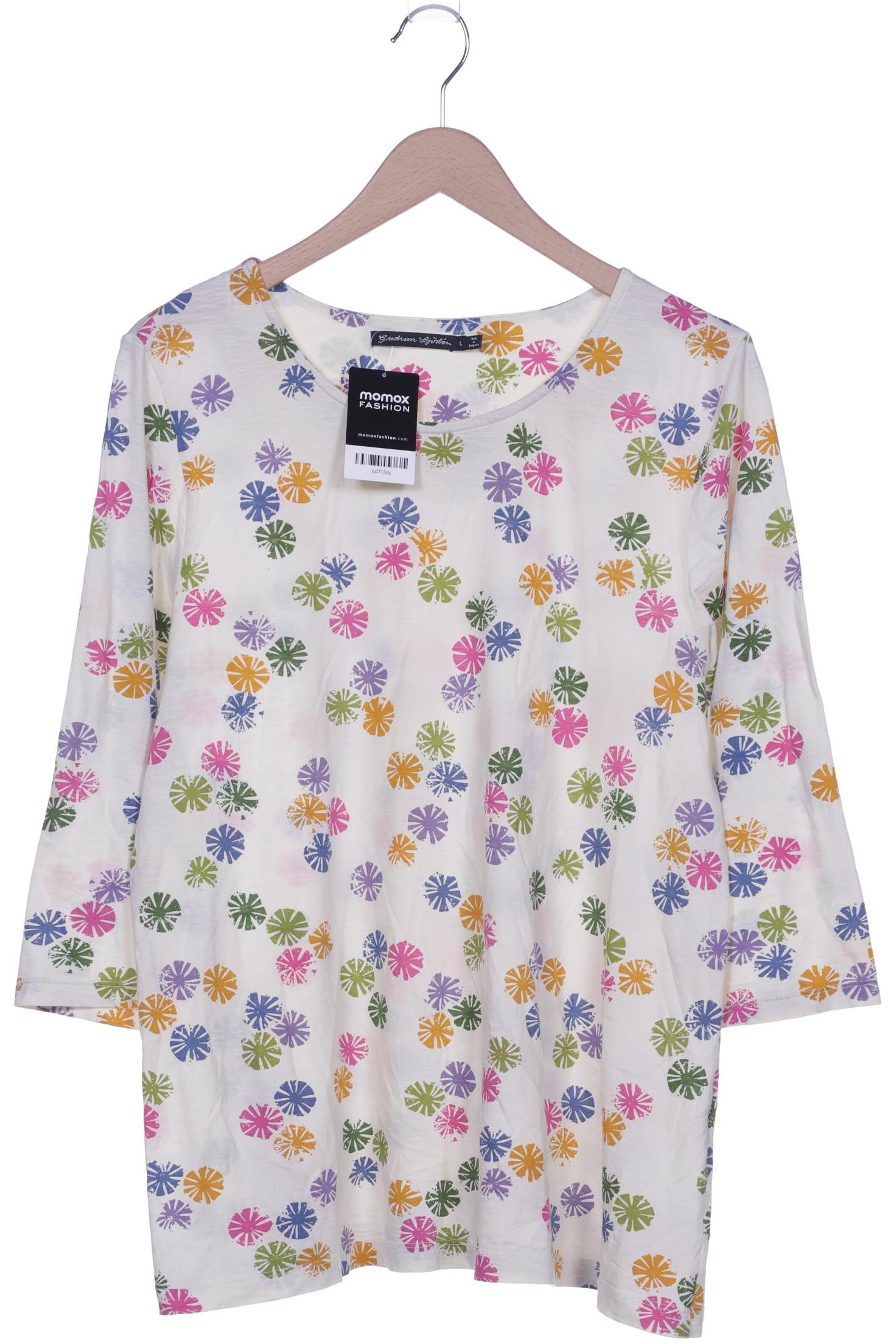 

Gudrun Sjödén Damen Langarmshirt, cremeweiß, Gr. 42