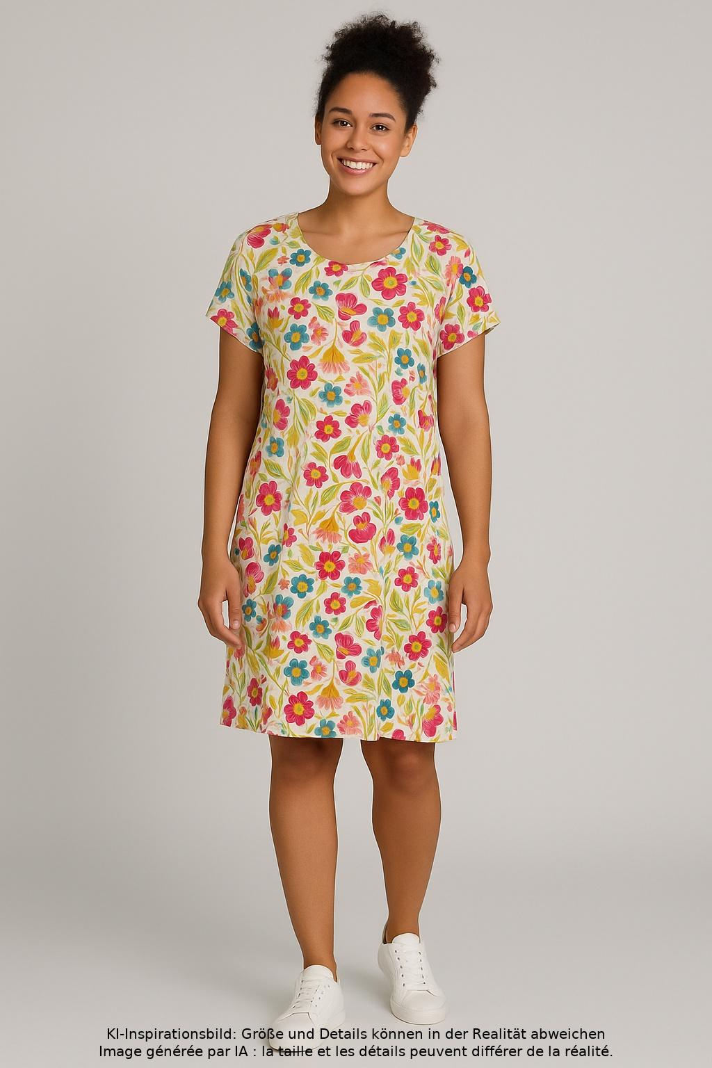 

Gudrun Sjödén Damen Kleid, mehrfarbig, Gr. 44