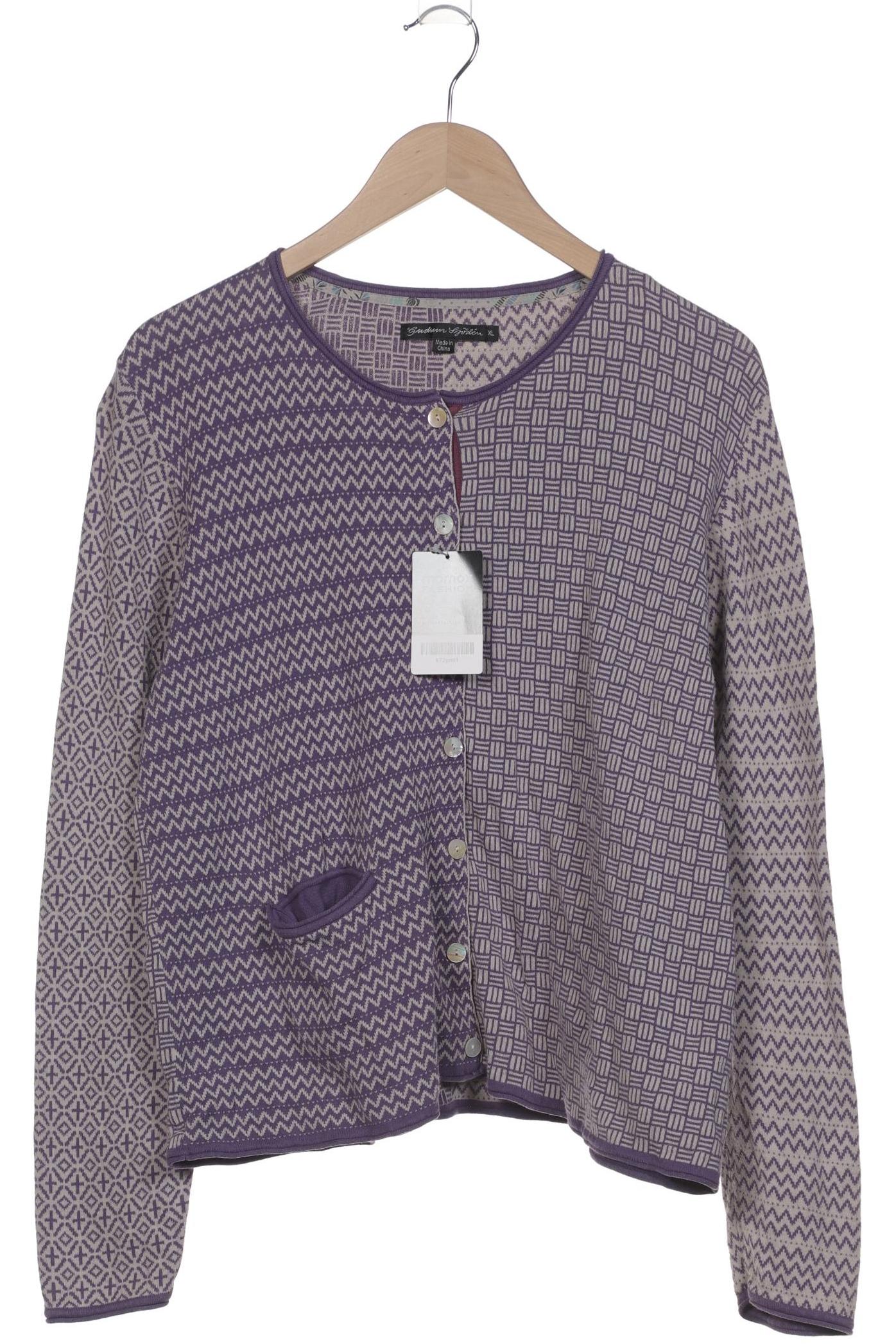 

Gudrun Sjödén Damen Strickjacke, flieder, Gr. 44