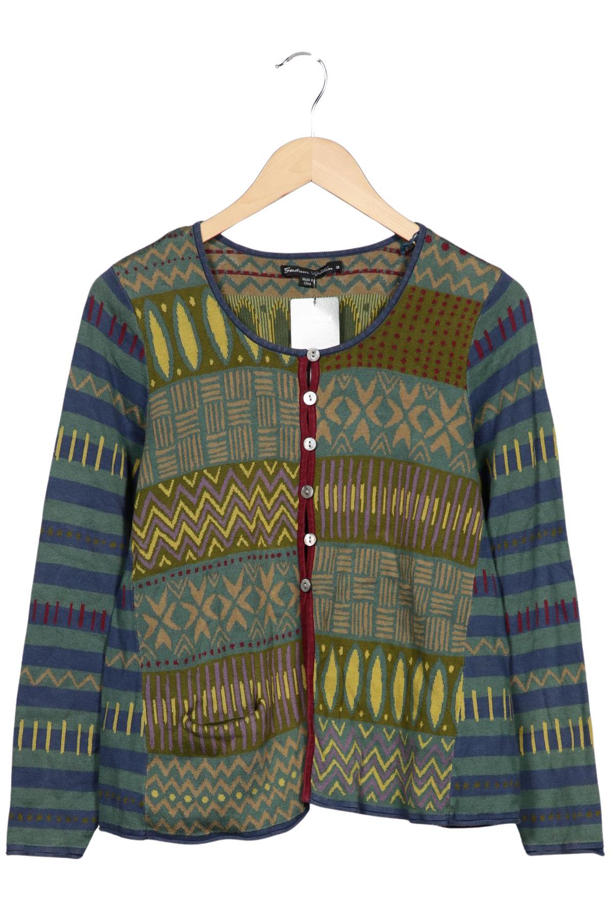 

Gudrun Sjödén Damen Strickjacke, mehrfarbig, Gr. 36