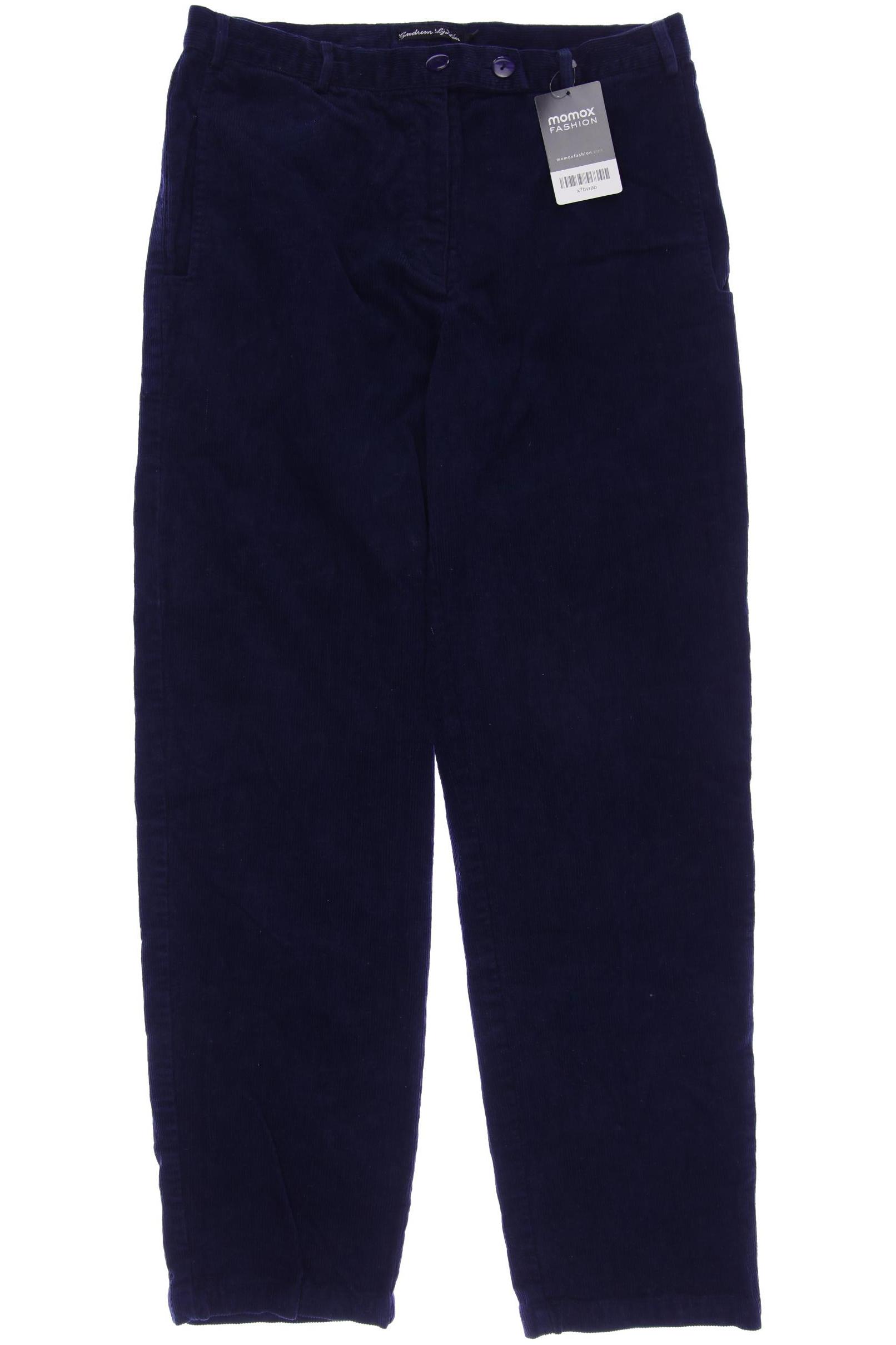 

Gudrun Sjödén Damen Stoffhose, marineblau, Gr. 0