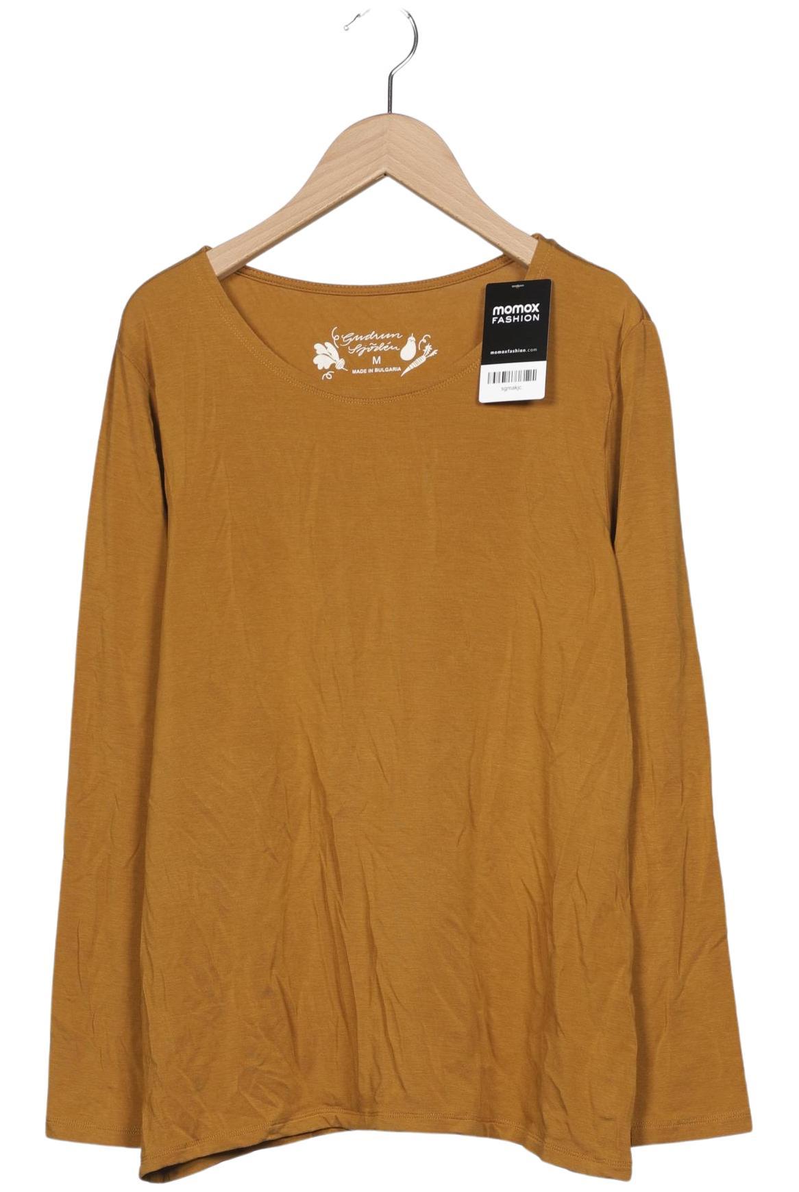 

Gudrun Sjödén Damen Langarmshirt, braun, Gr. 38