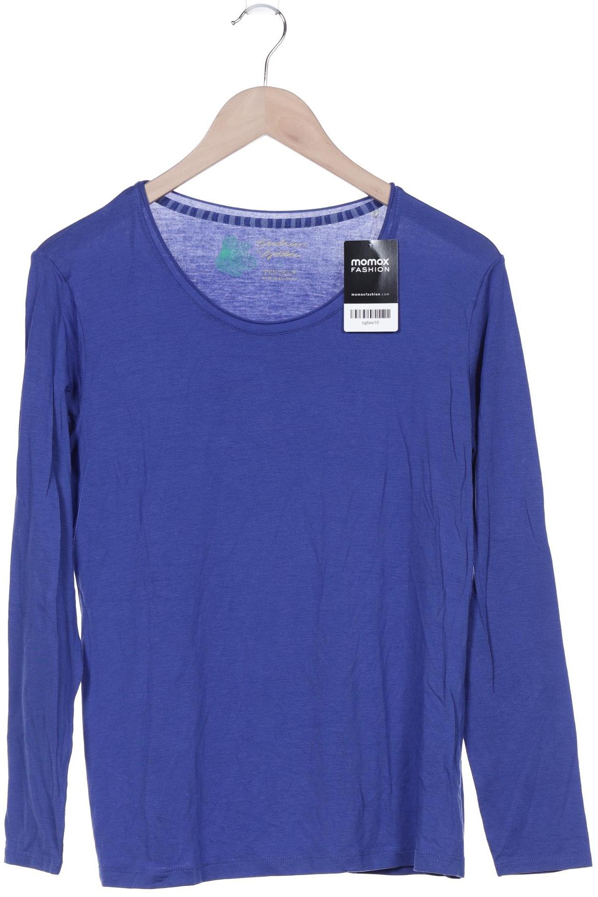 

Gudrun Sjödén Damen Langarmshirt, blau, Gr. 42
