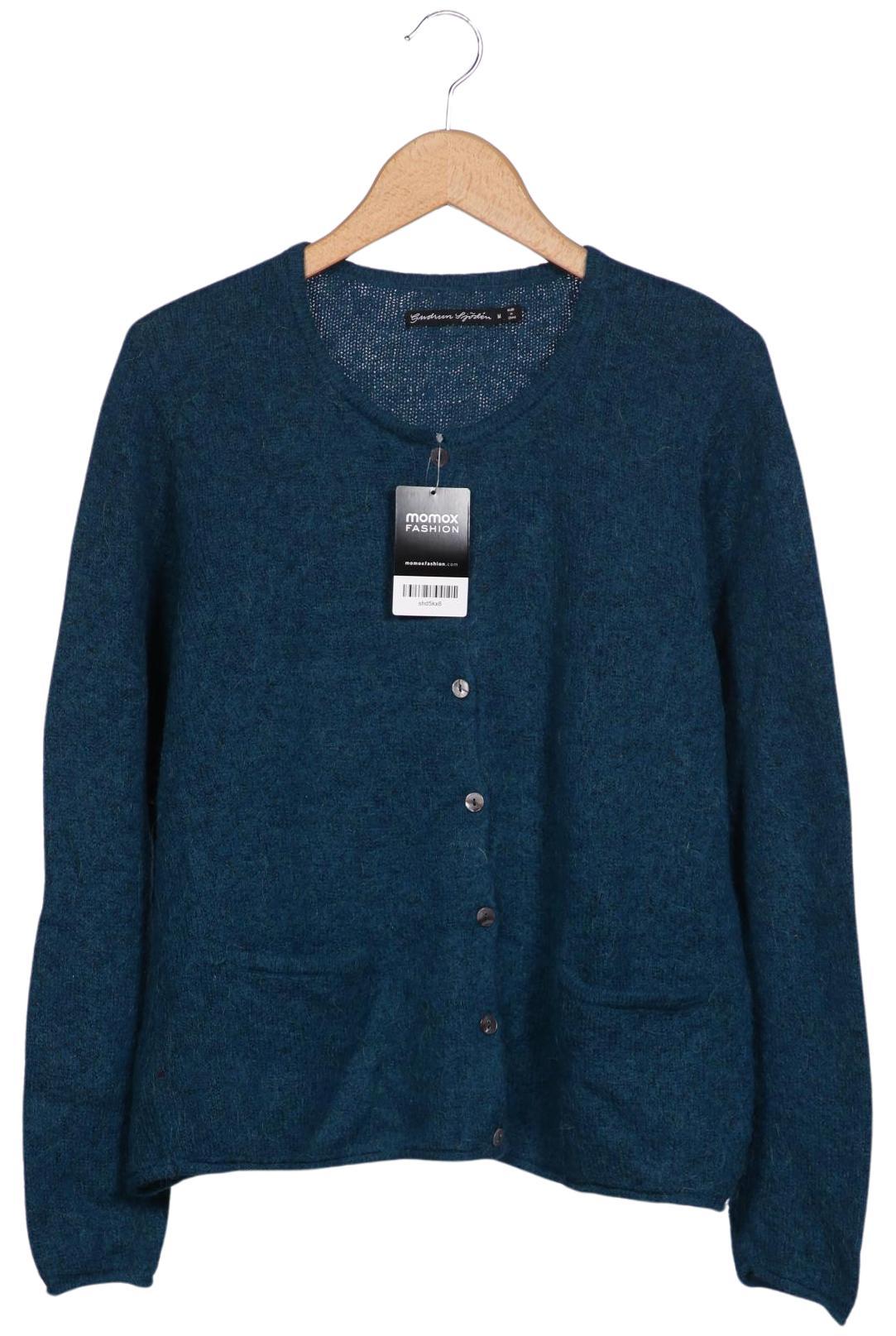 

Gudrun Sjödén Damen Strickjacke, blau, Gr. 38