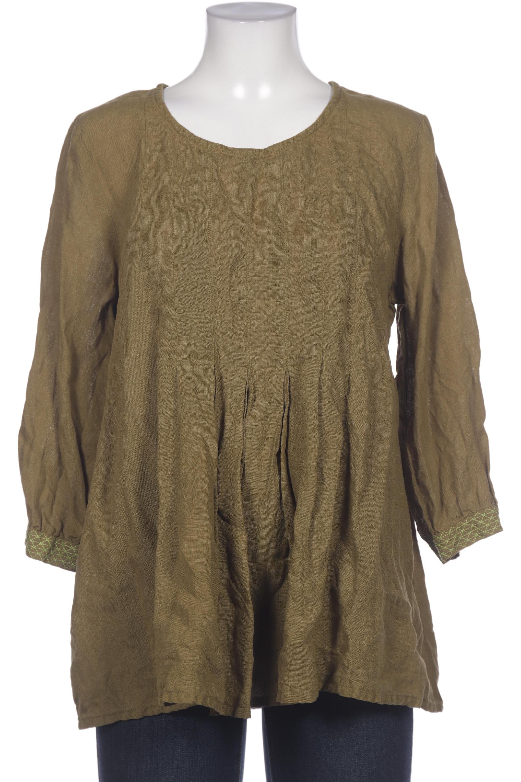

Gudrun Sjödén Damen Bluse, grün, Gr. 38