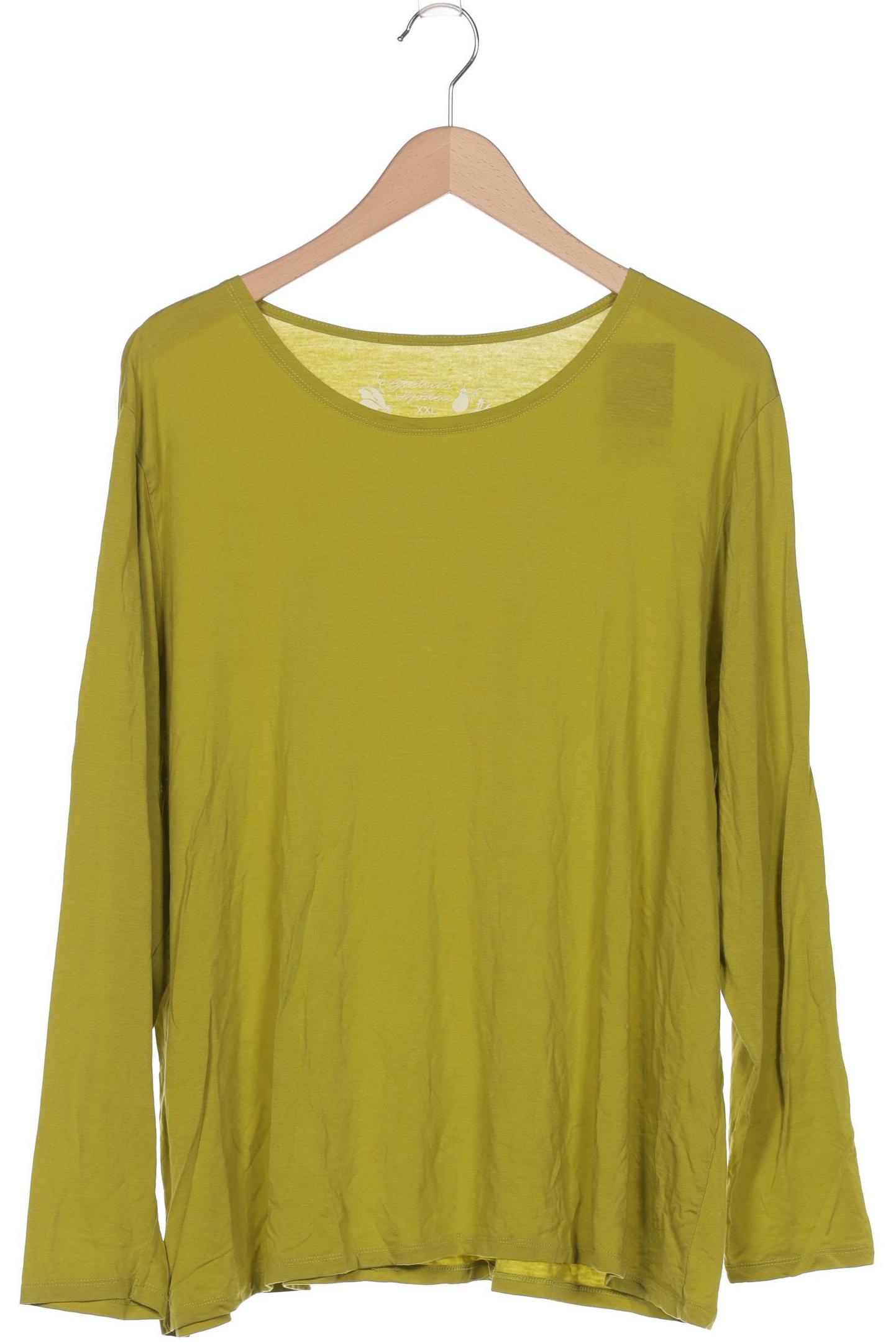 

Gudrun Sjödén Damen Langarmshirt, hellgrün, Gr. 46