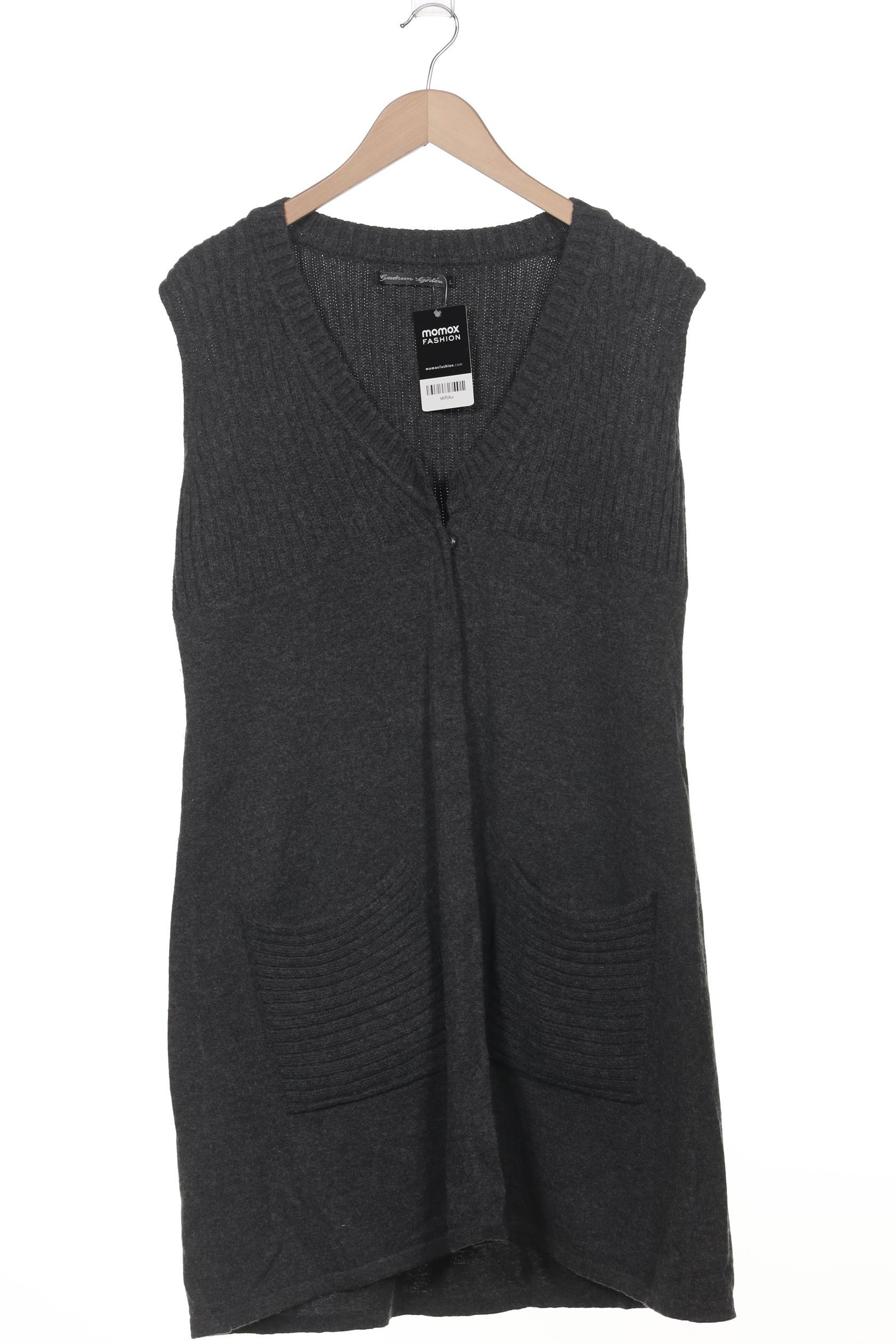 

Gudrun Sjödén Damen Strickjacke, grau, Gr. 42