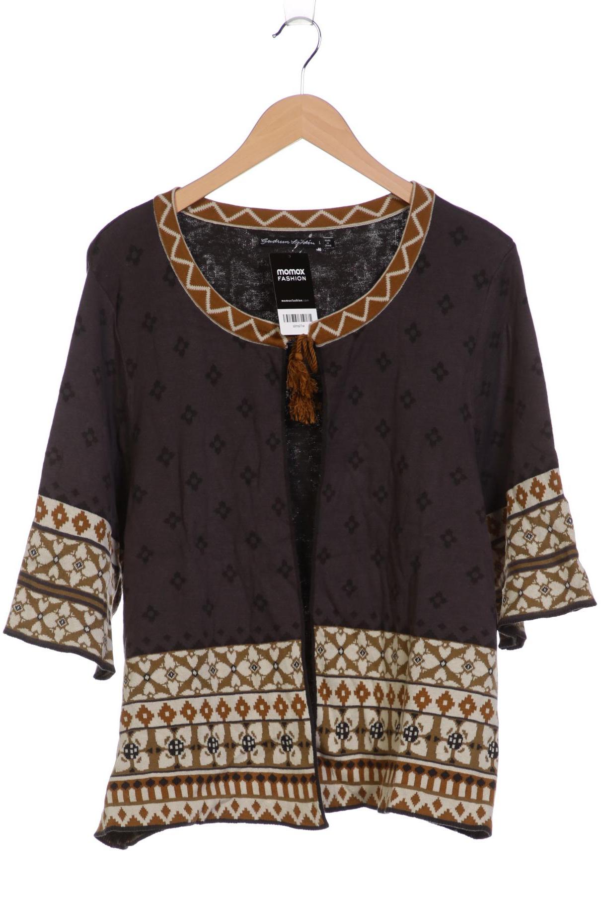 

Gudrun Sjödén Damen Strickjacke, grau, Gr. 42
