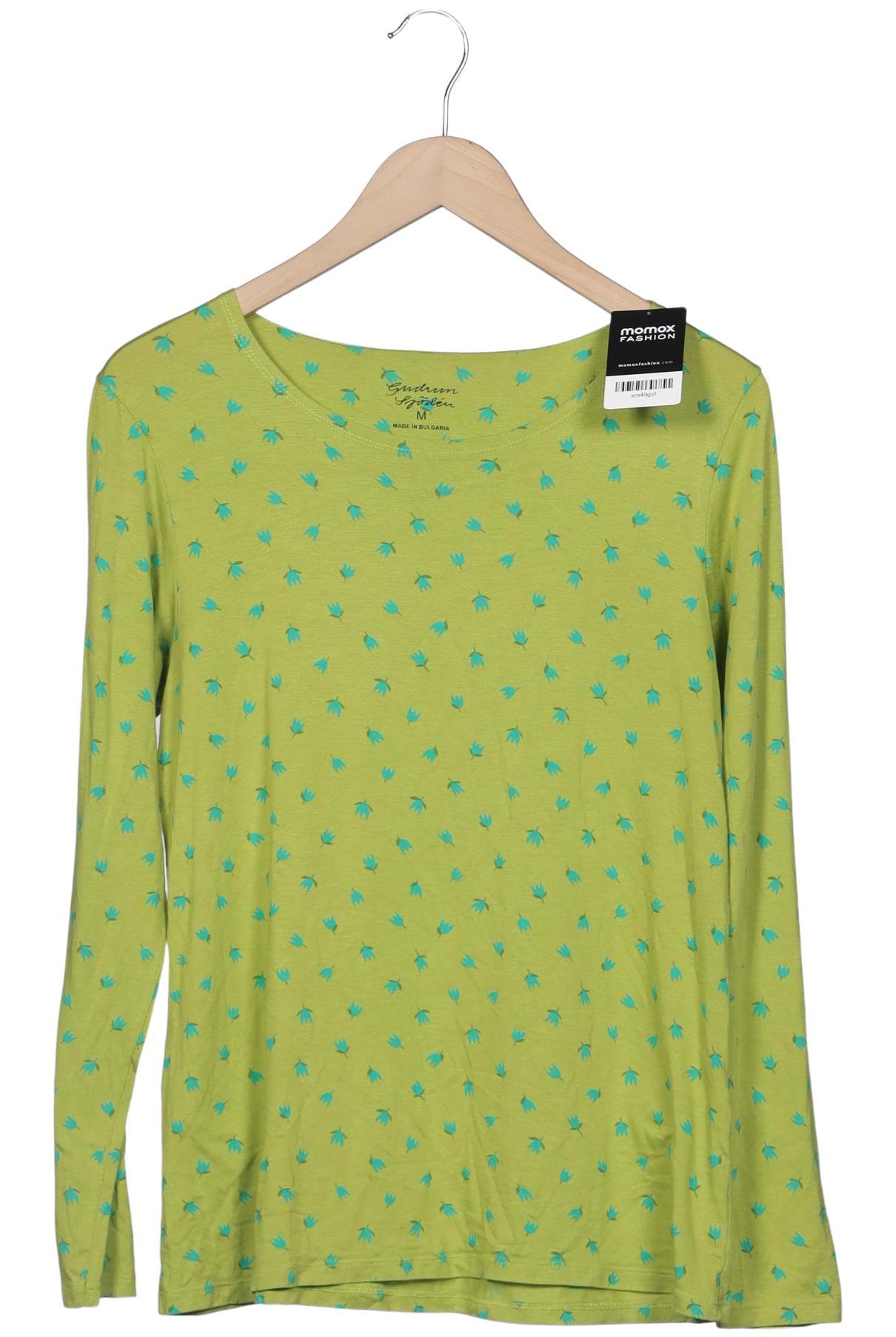 

Gudrun Sjödén Damen Langarmshirt, hellgrün, Gr. 38