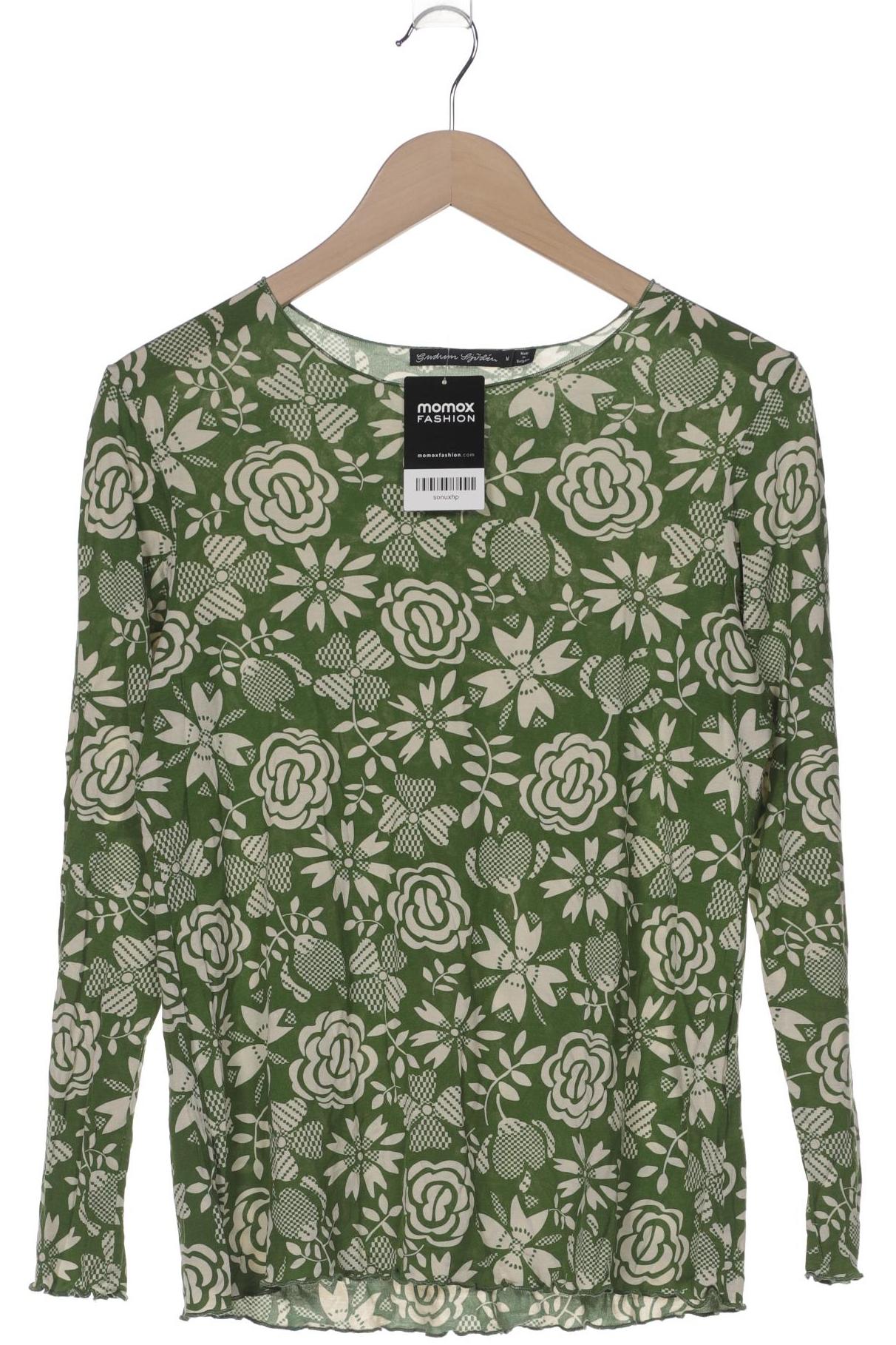 

Gudrun Sjödén Damen Langarmshirt, grün, Gr. 38