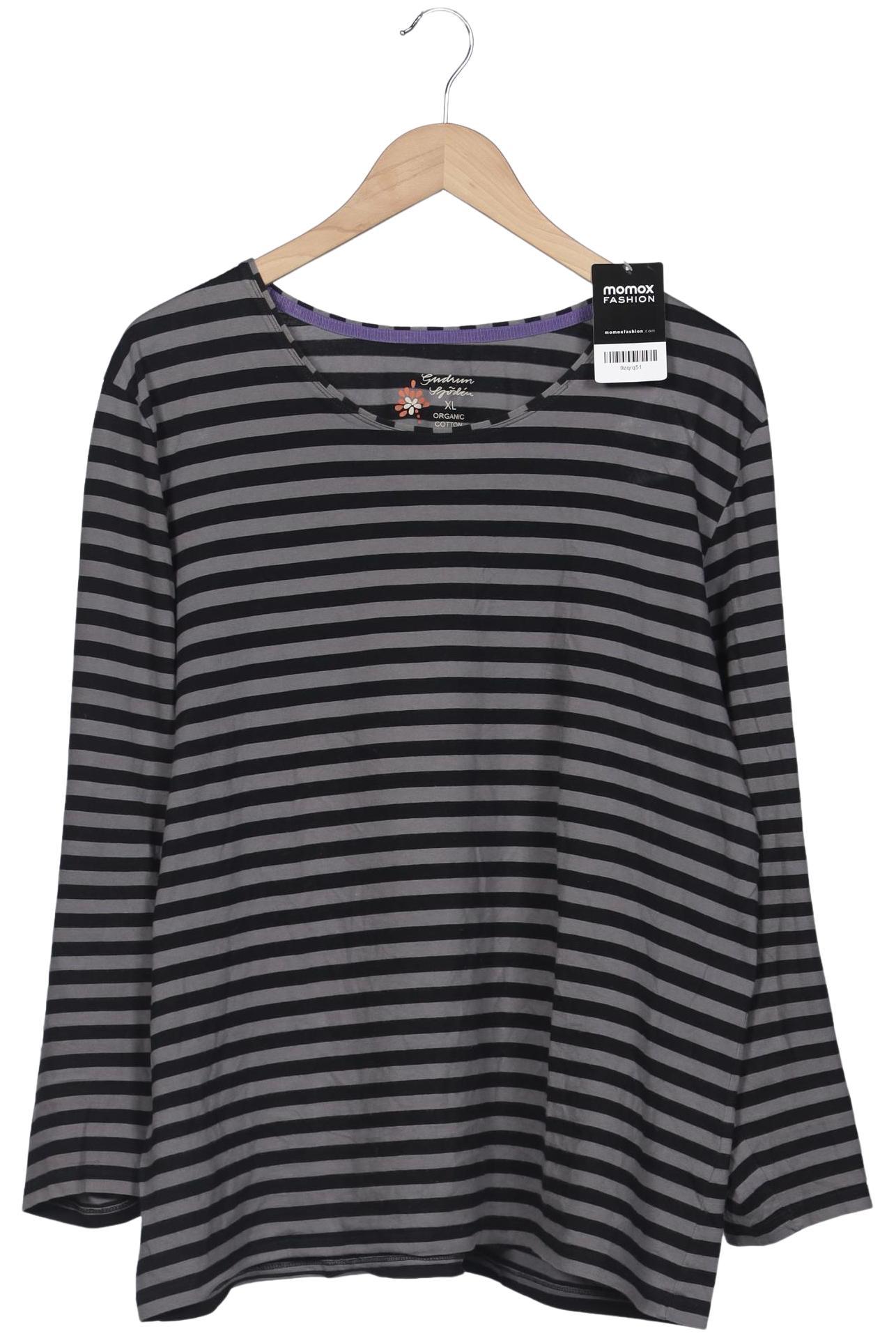 

Gudrun Sjödén Damen Langarmshirt, grau, Gr. 44