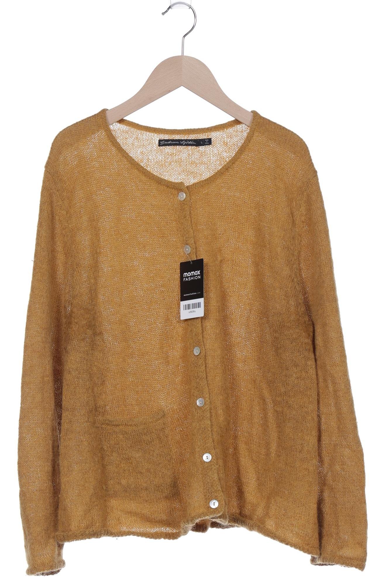 

Gudrun Sjödén Damen Strickjacke, orange, Gr. 42