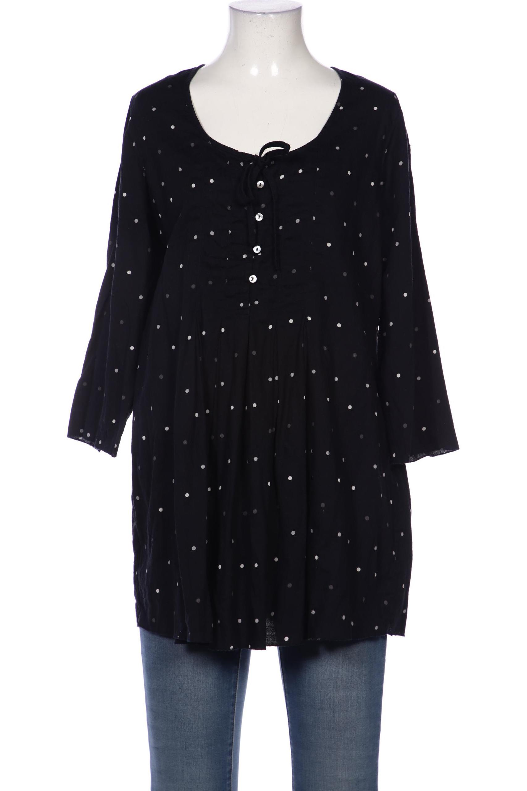

Gudrun Sjödén Damen Bluse, marineblau, Gr. 36