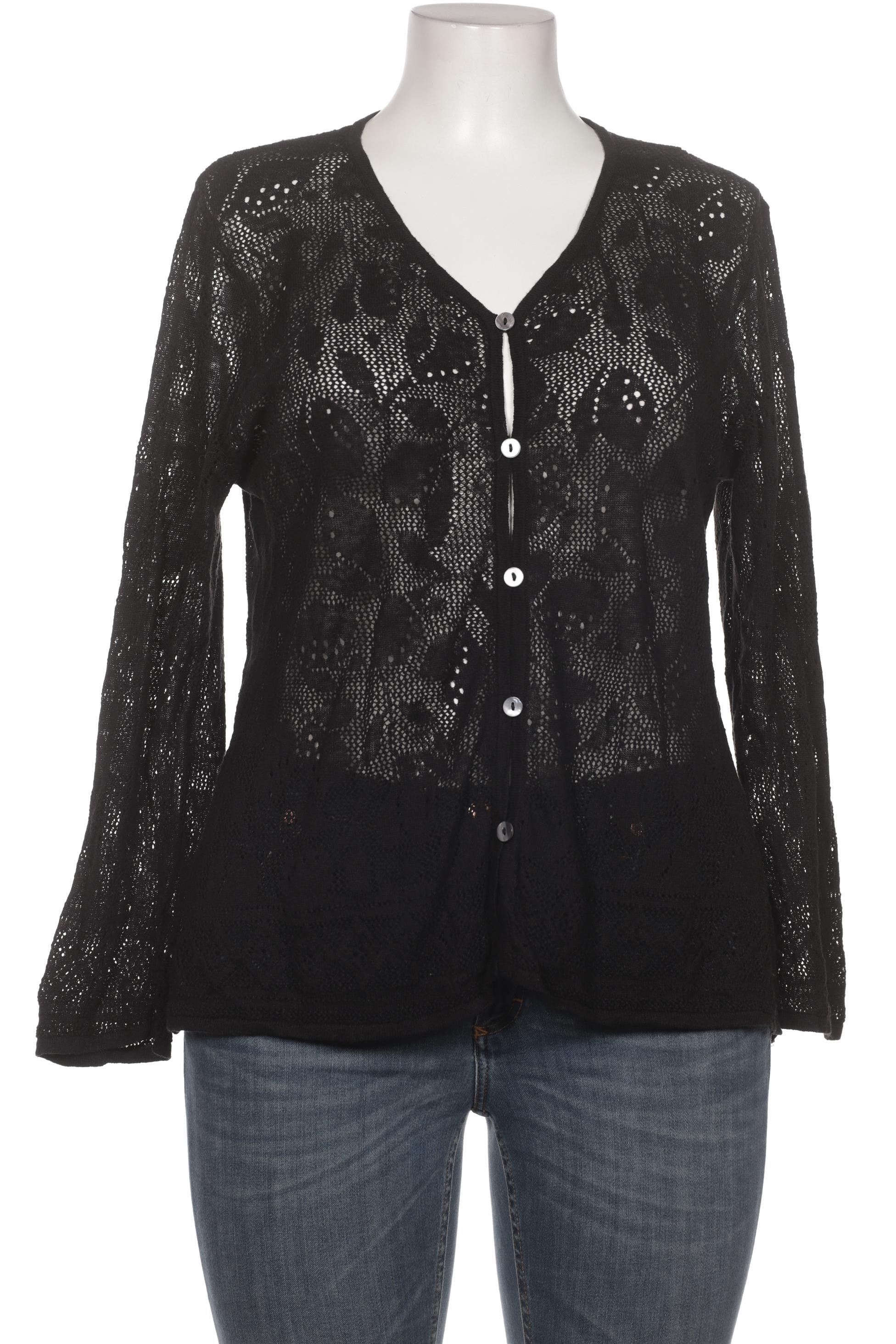 

Gudrun Sjödén Damen Strickjacke, schwarz, Gr. 42