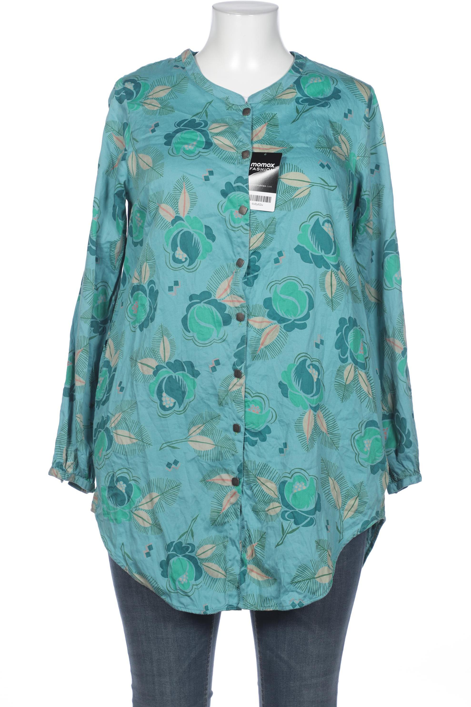 

Gudrun Sjödén Damen Bluse, türkis, Gr. 38