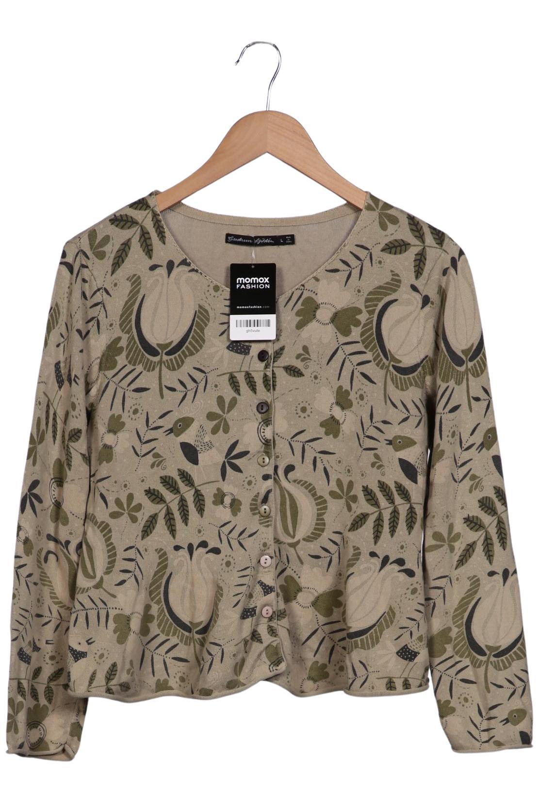 

Gudrun Sjödén Damen Strickjacke, grün, Gr. 42