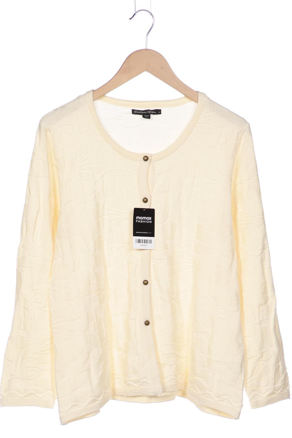 

Gudrun Sjödén Damen Strickjacke, cremeweiß, Gr. 42