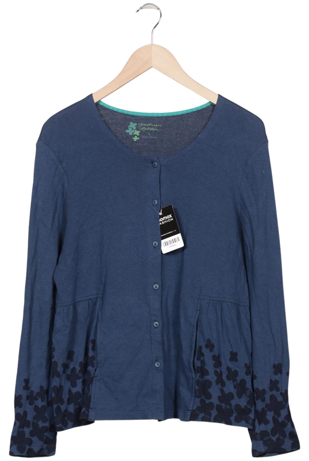 

Gudrun Sjödén Damen Strickjacke, marineblau, Gr. 42