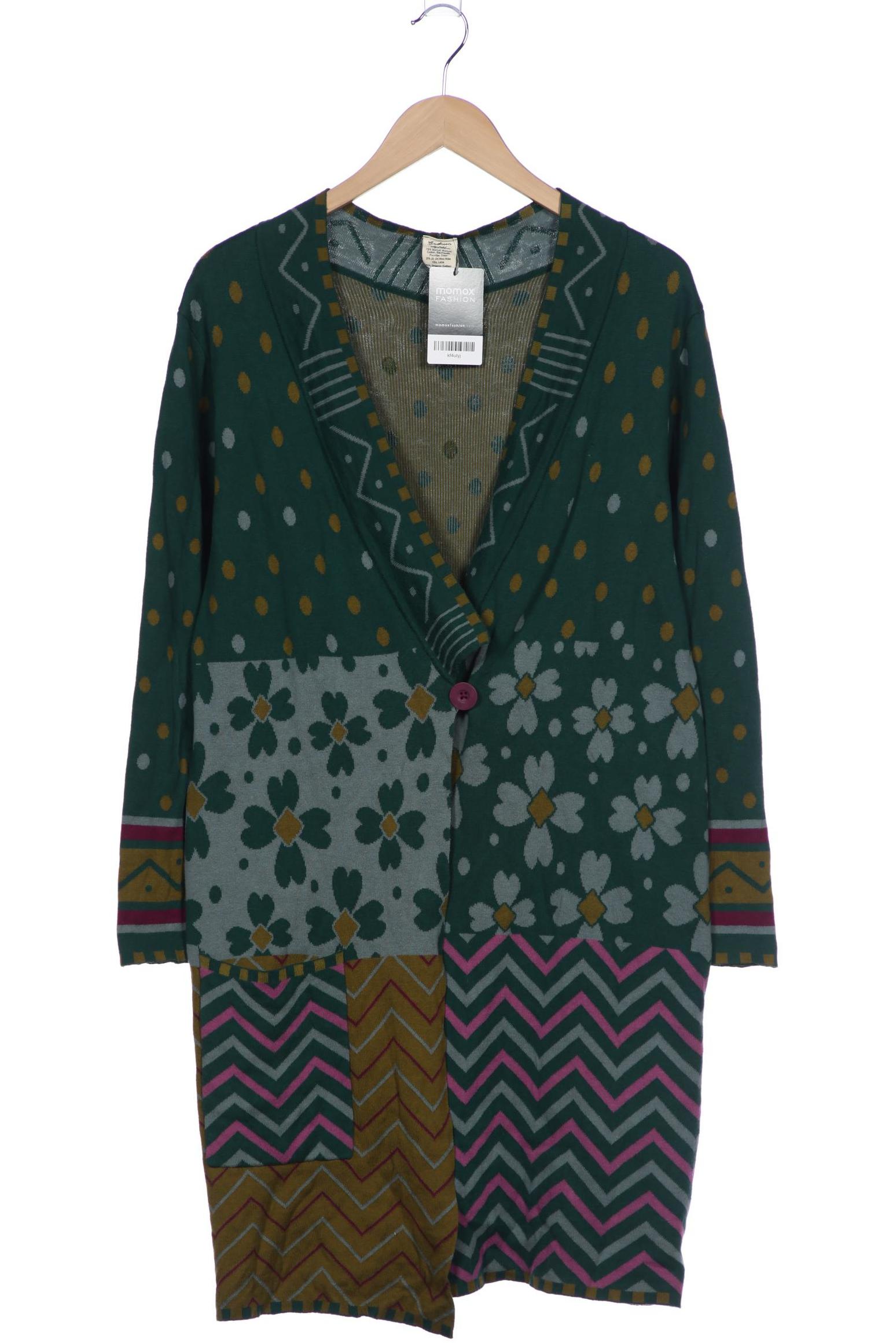 

Gudrun Sjödén Damen Strickjacke, grün, Gr. 42