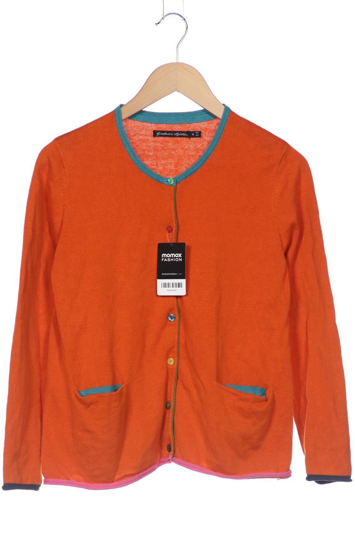 

Gudrun Sjödén Damen Strickjacke, orange, Gr. 36