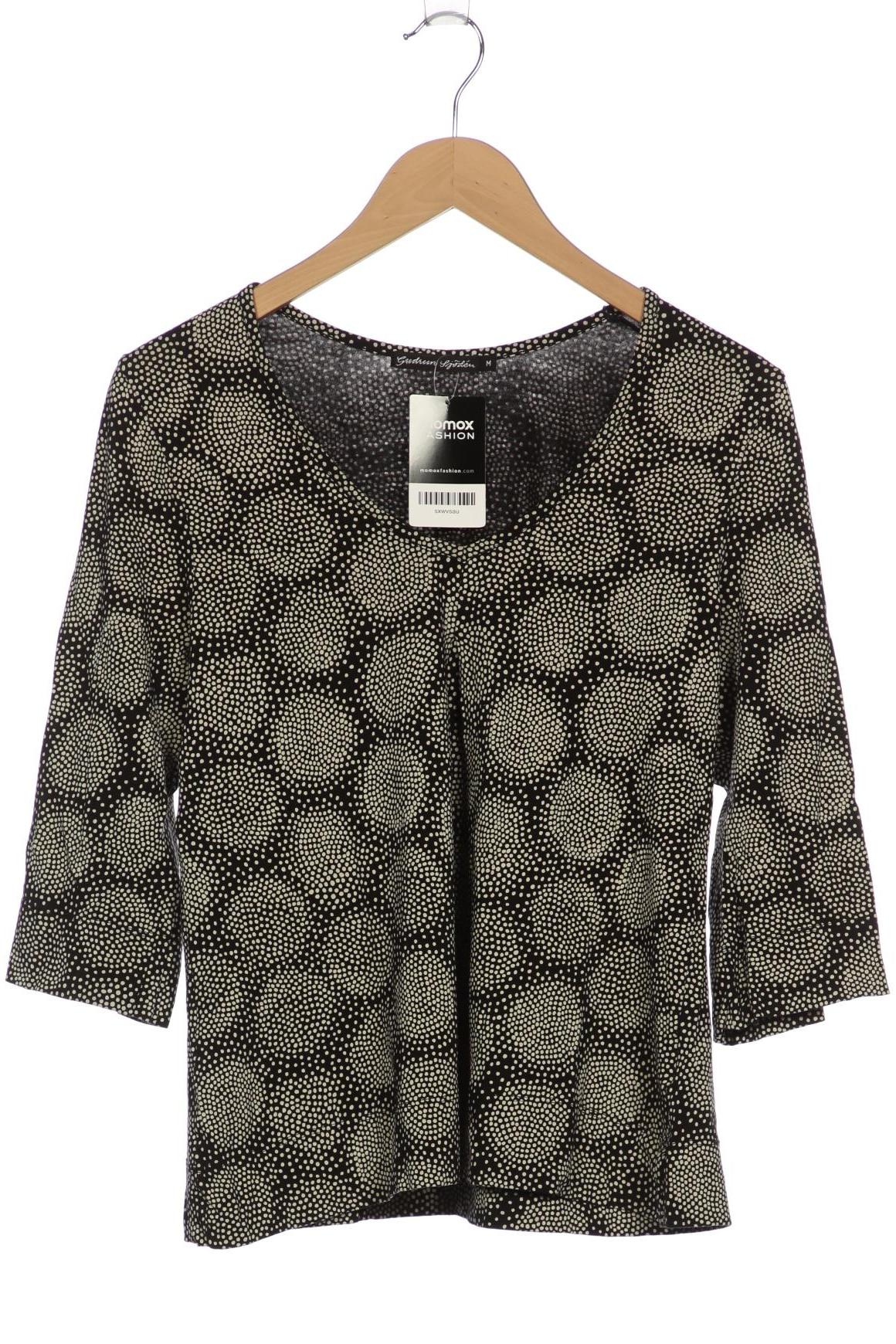 

Gudrun Sjödén Damen Langarmshirt, schwarz, Gr. 38