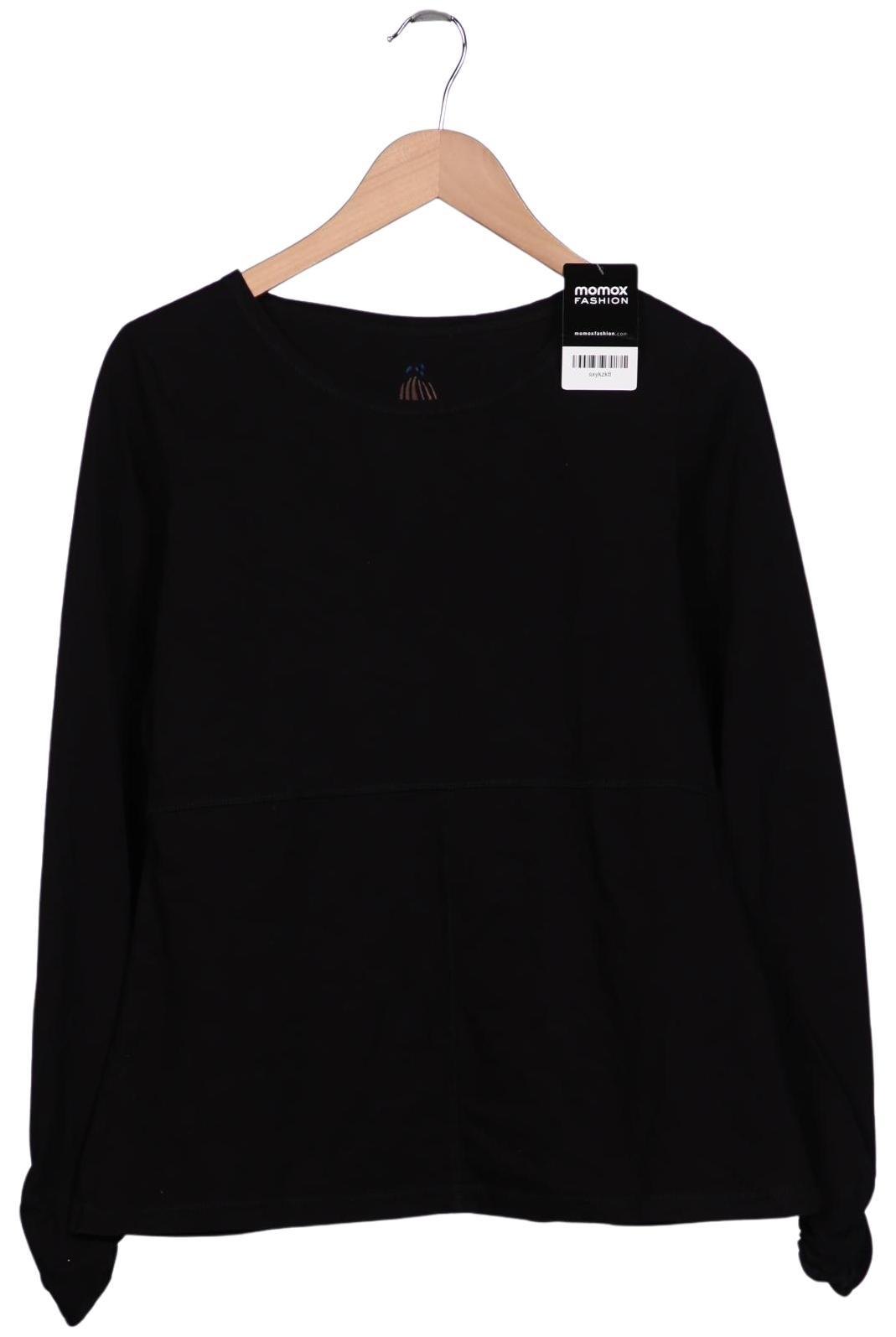 

Gudrun Sjödén Damen Langarmshirt, schwarz, Gr. 38