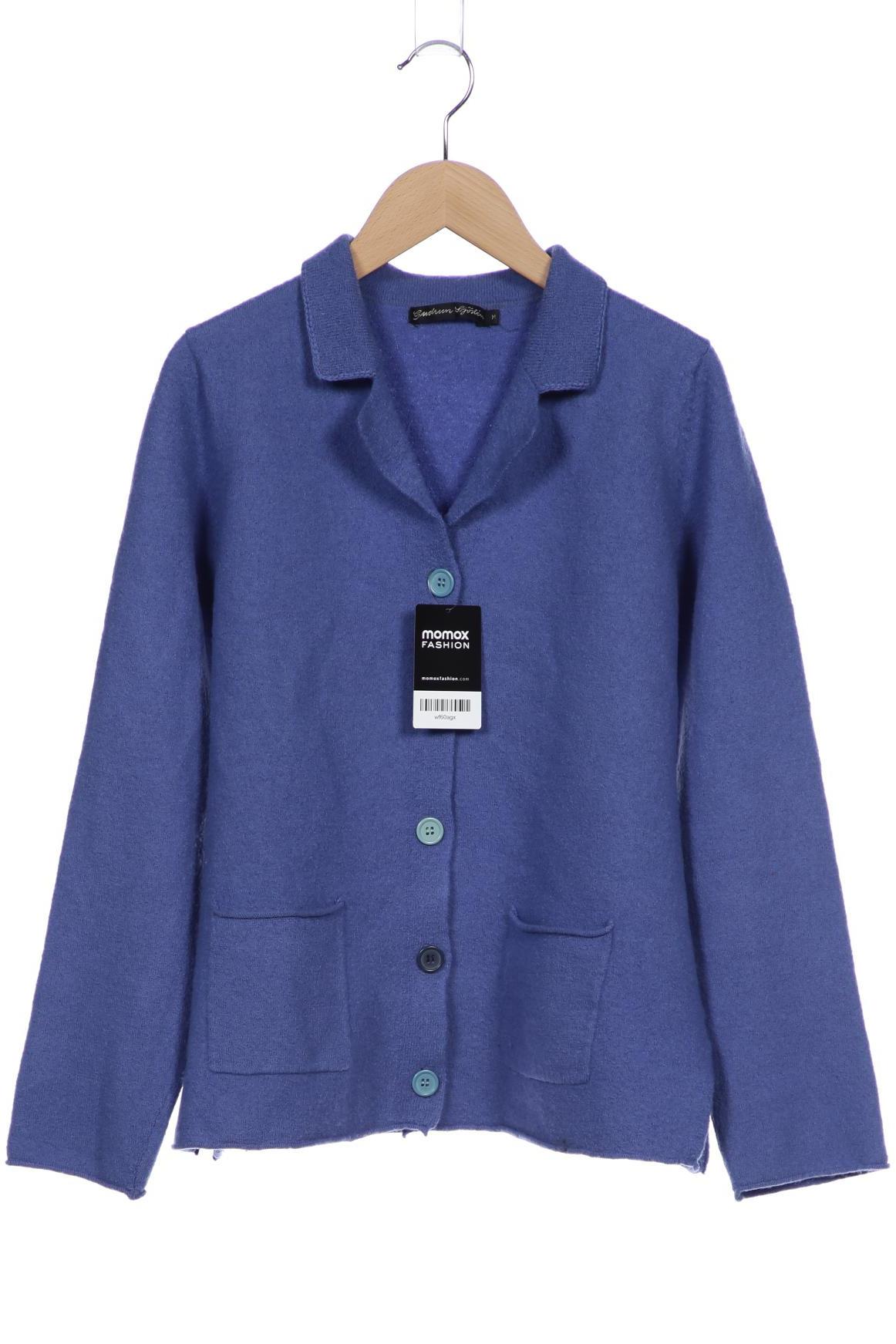 

Gudrun Sjödén Damen Strickjacke, blau, Gr. 38