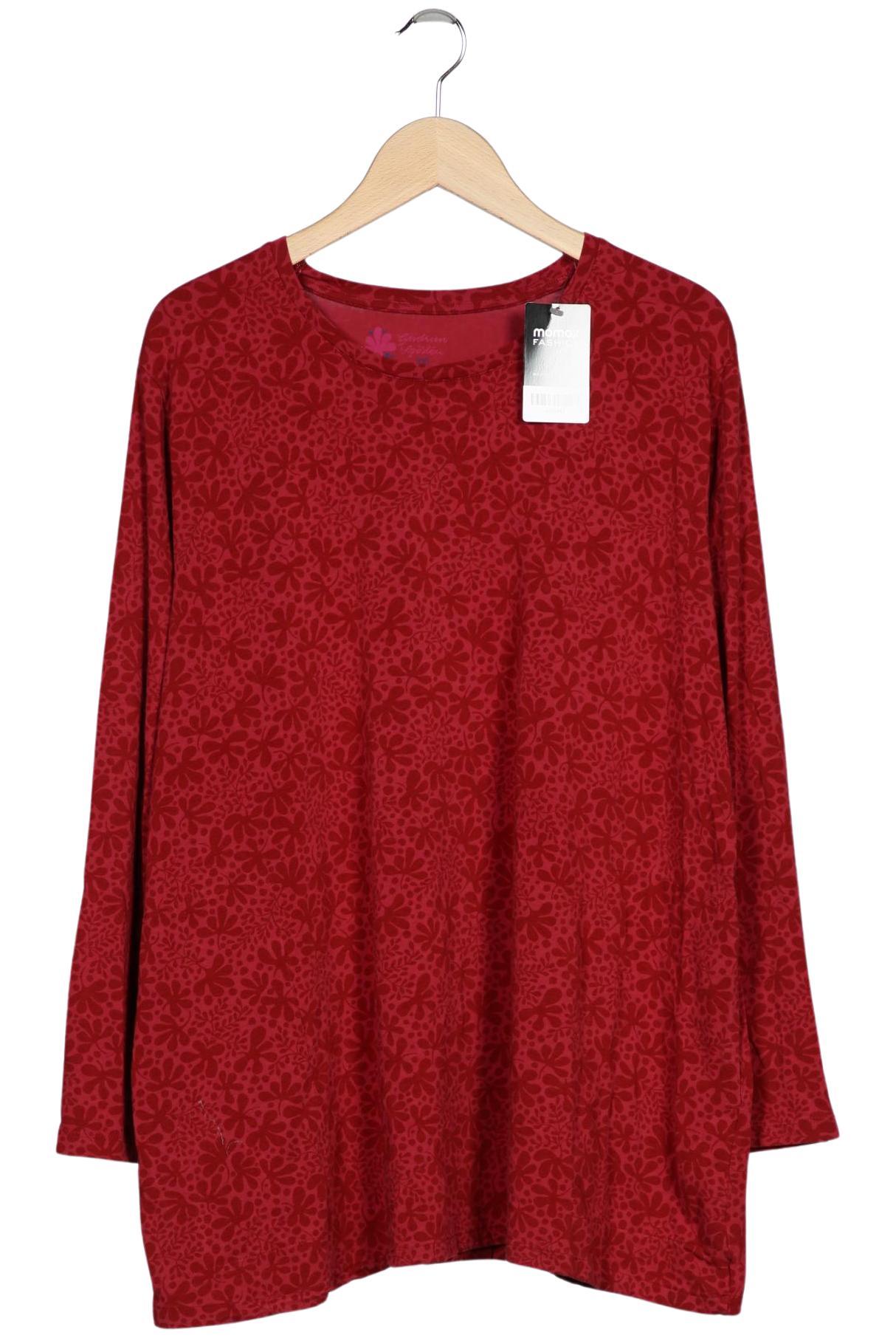 

Gudrun Sjödén Damen Langarmshirt, rot, Gr. 46