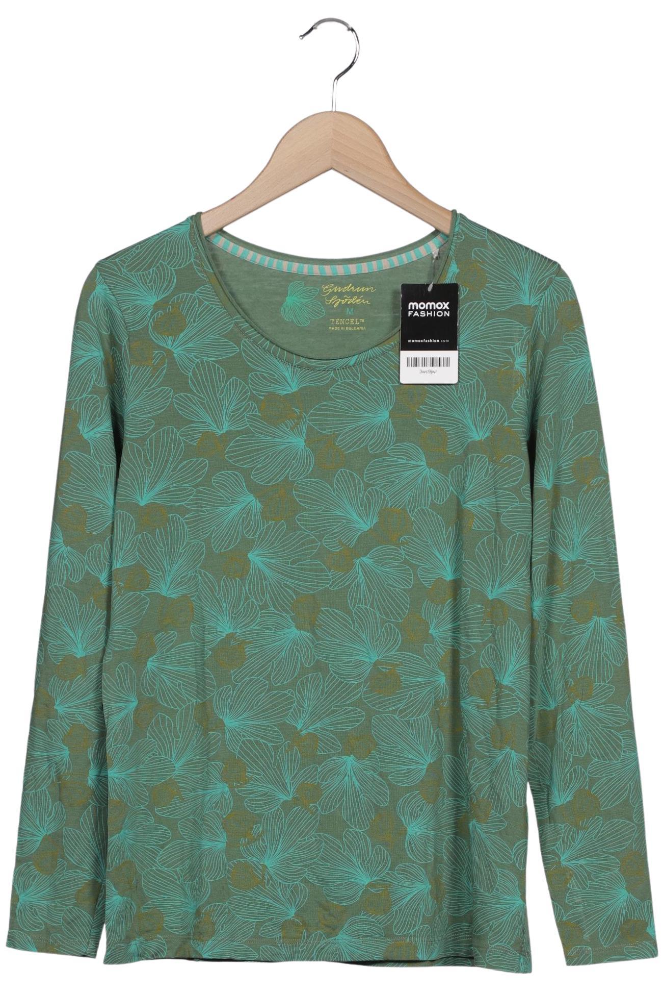 

Gudrun Sjödén Damen Langarmshirt, grün, Gr. 38