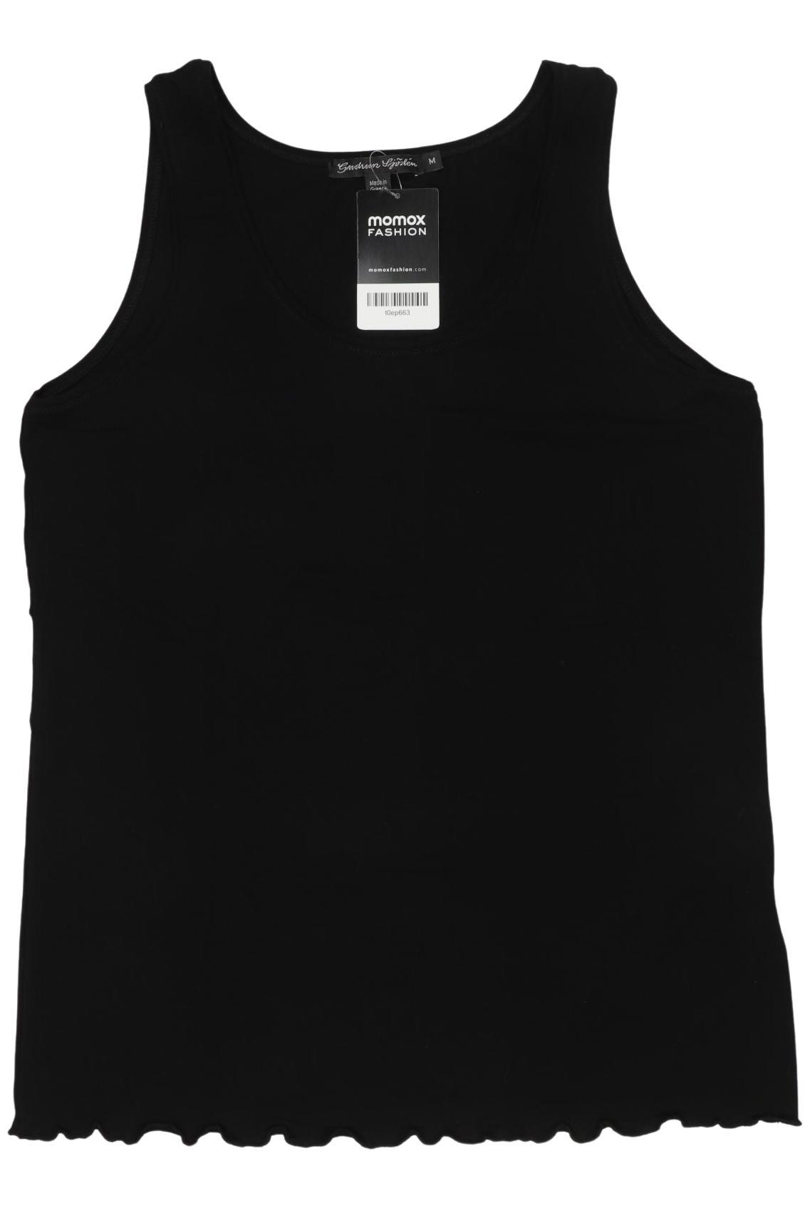 

Gudrun Sjödén Damen Top, schwarz, Gr. 38