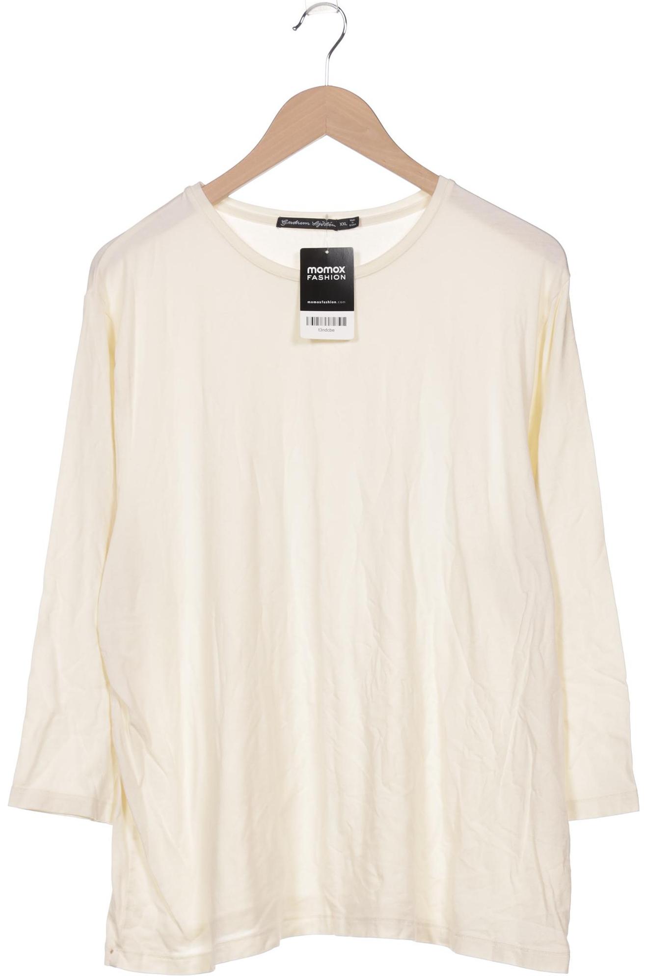 

Gudrun Sjödén Damen Langarmshirt, cremeweiß, Gr. 46